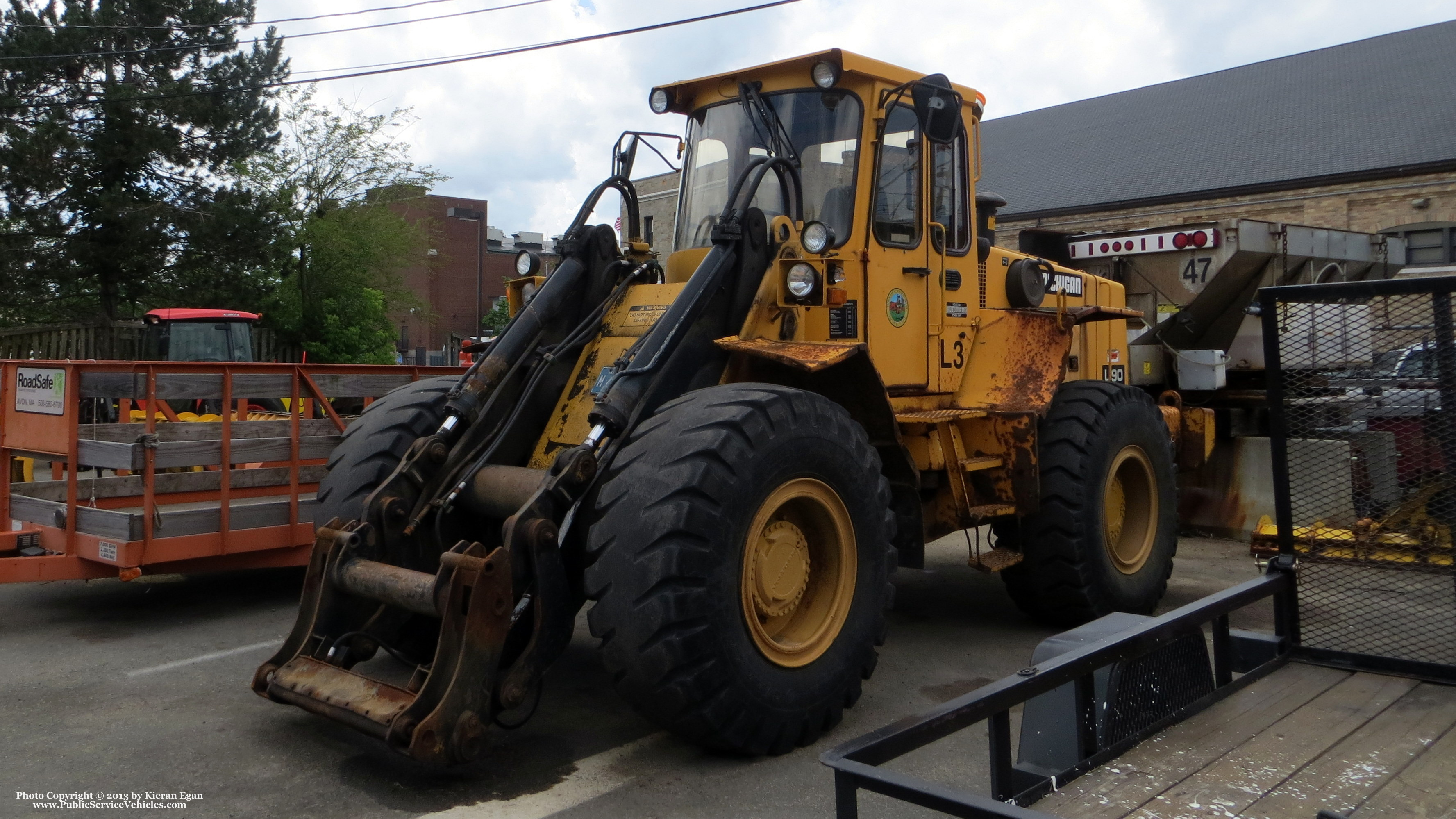 A photo  of Norwood Public Works
            Loader 3, a 1990-2010 Front End Loader             taken by Kieran Egan