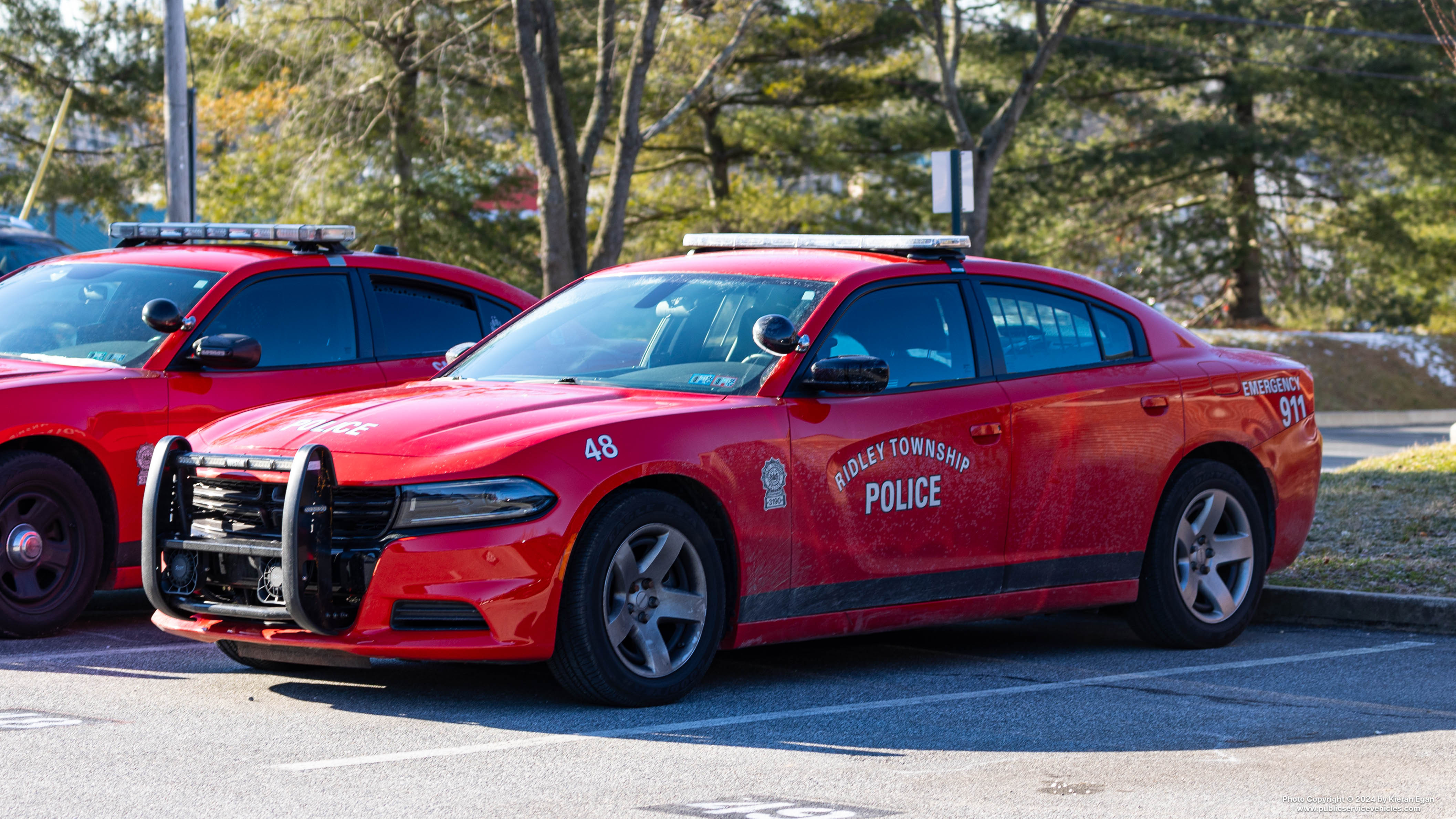 A photo  of Ridley Township Police
            Cruiser 31-48, a 2023 Dodge Charger             taken by Kieran Egan