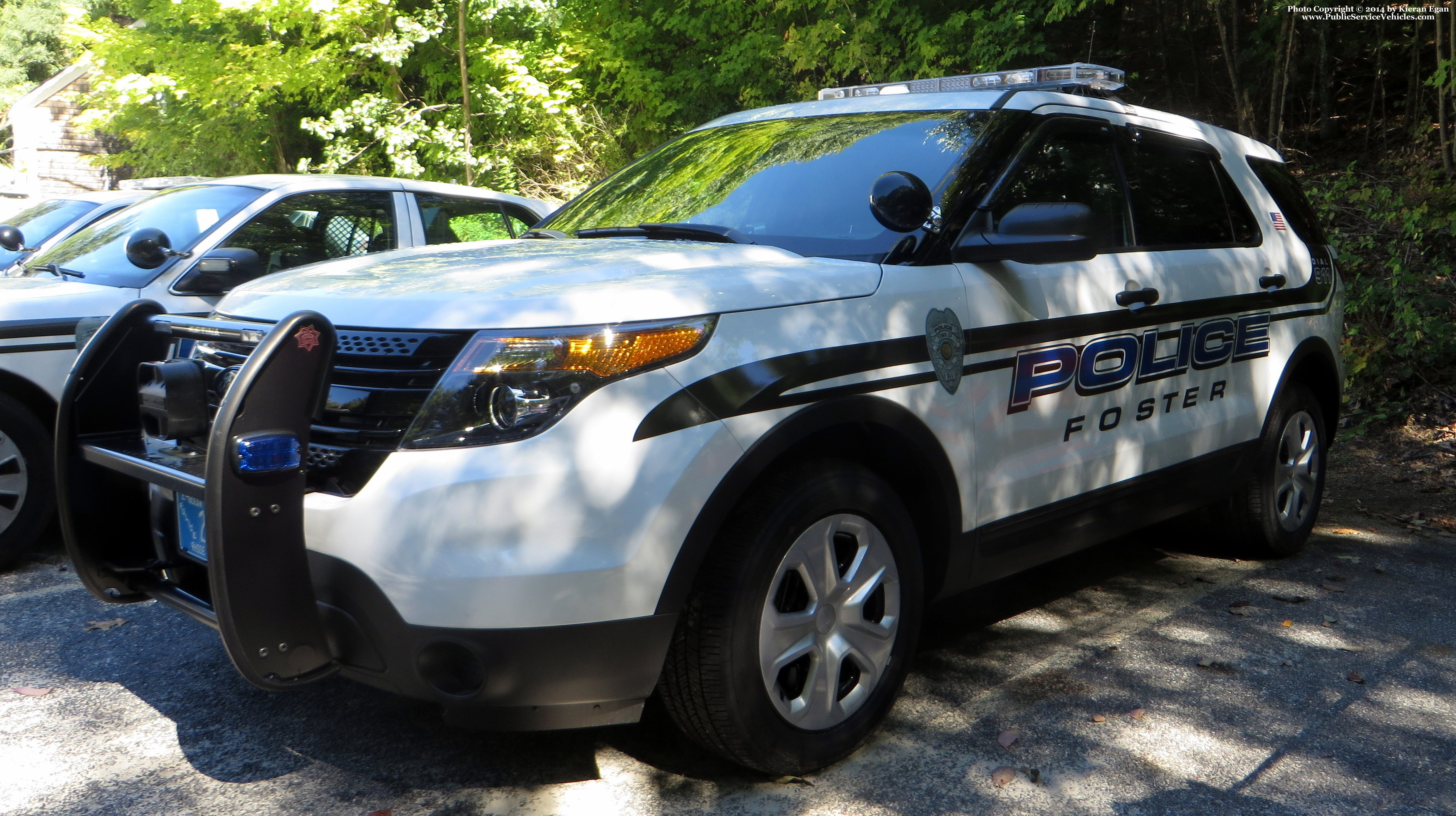 A photo  of Foster Police
            Cruiser 2602, a 2013-2015 Ford Police Interceptor Utility             taken by Kieran Egan