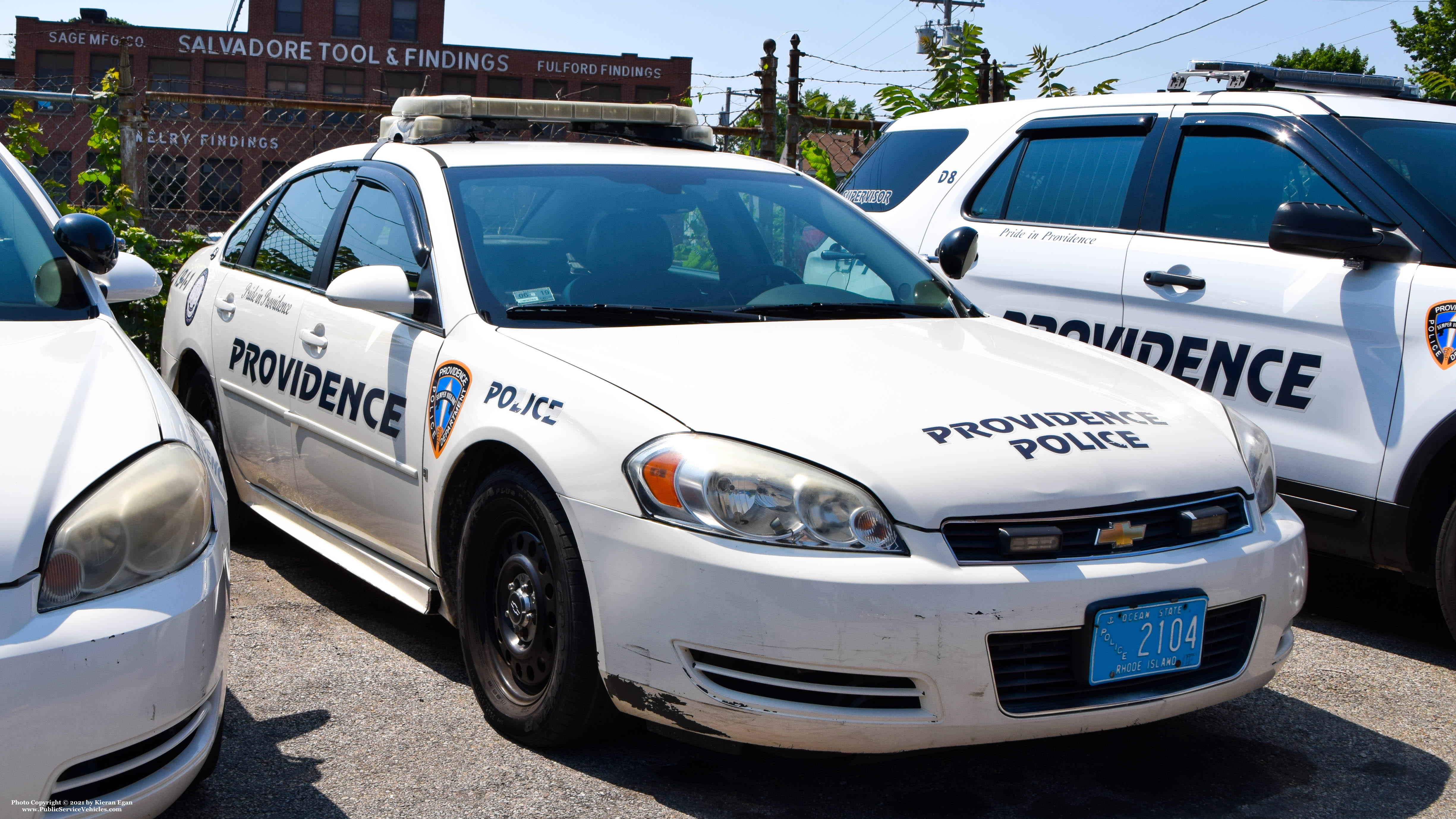 A photo  of Providence Police
            Cruiser 2104, a 2009 Chevrolet Impala             taken by Kieran Egan