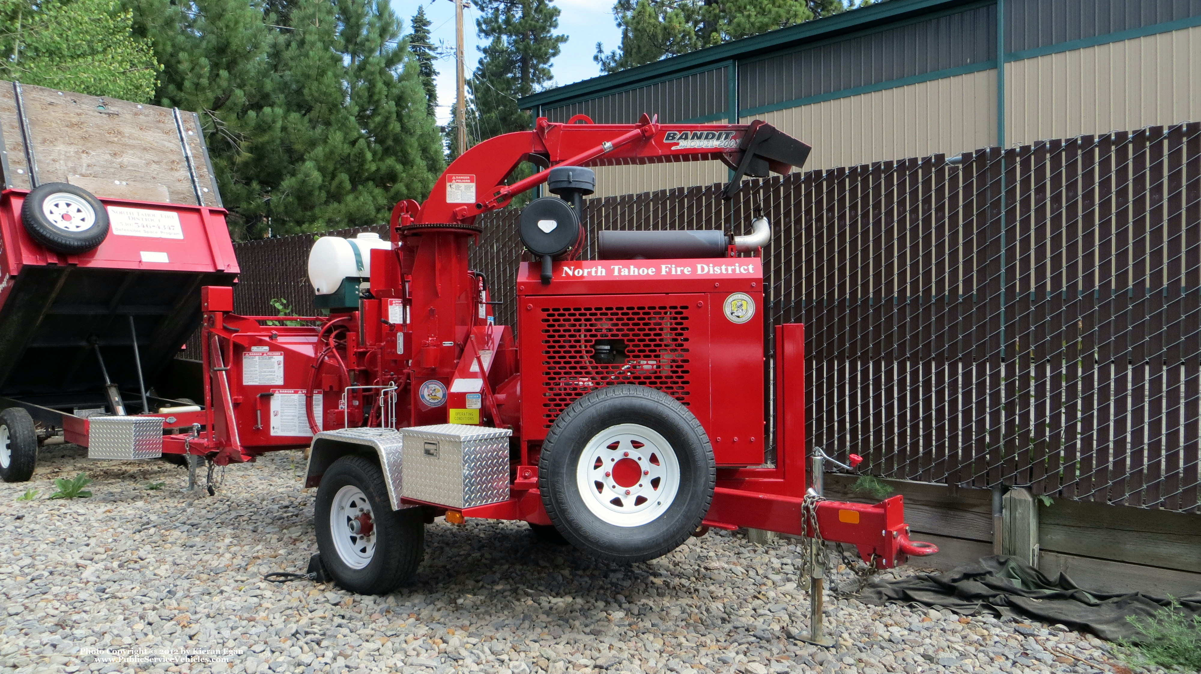 A photo  of North Tahoe Fire District
            Chipper, a 2000-2012 Chipper             taken by Kieran Egan