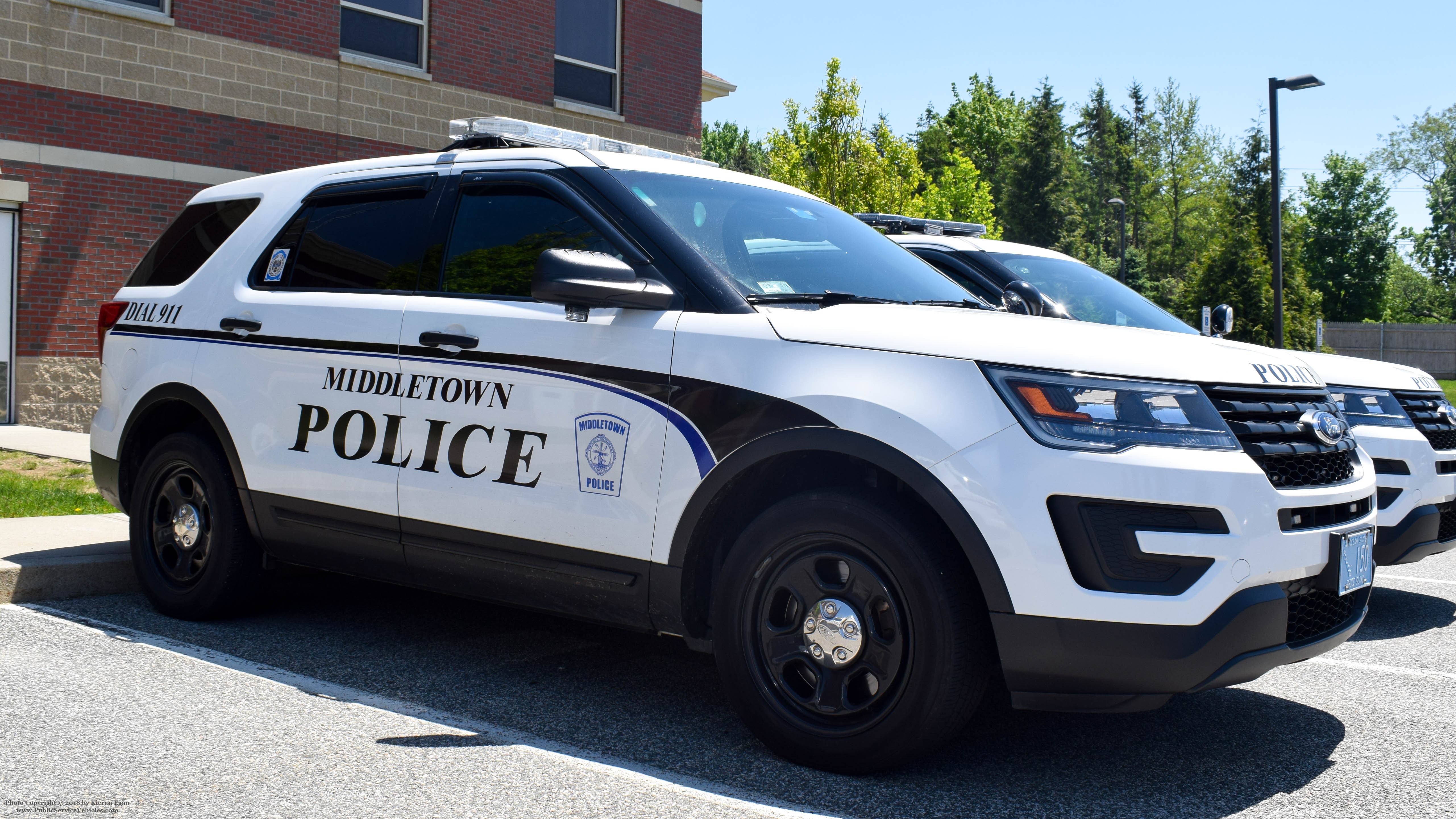 A photo  of Middletown Police
            Cruiser 150, a 2016 Ford Police Interceptor Utility             taken by Kieran Egan