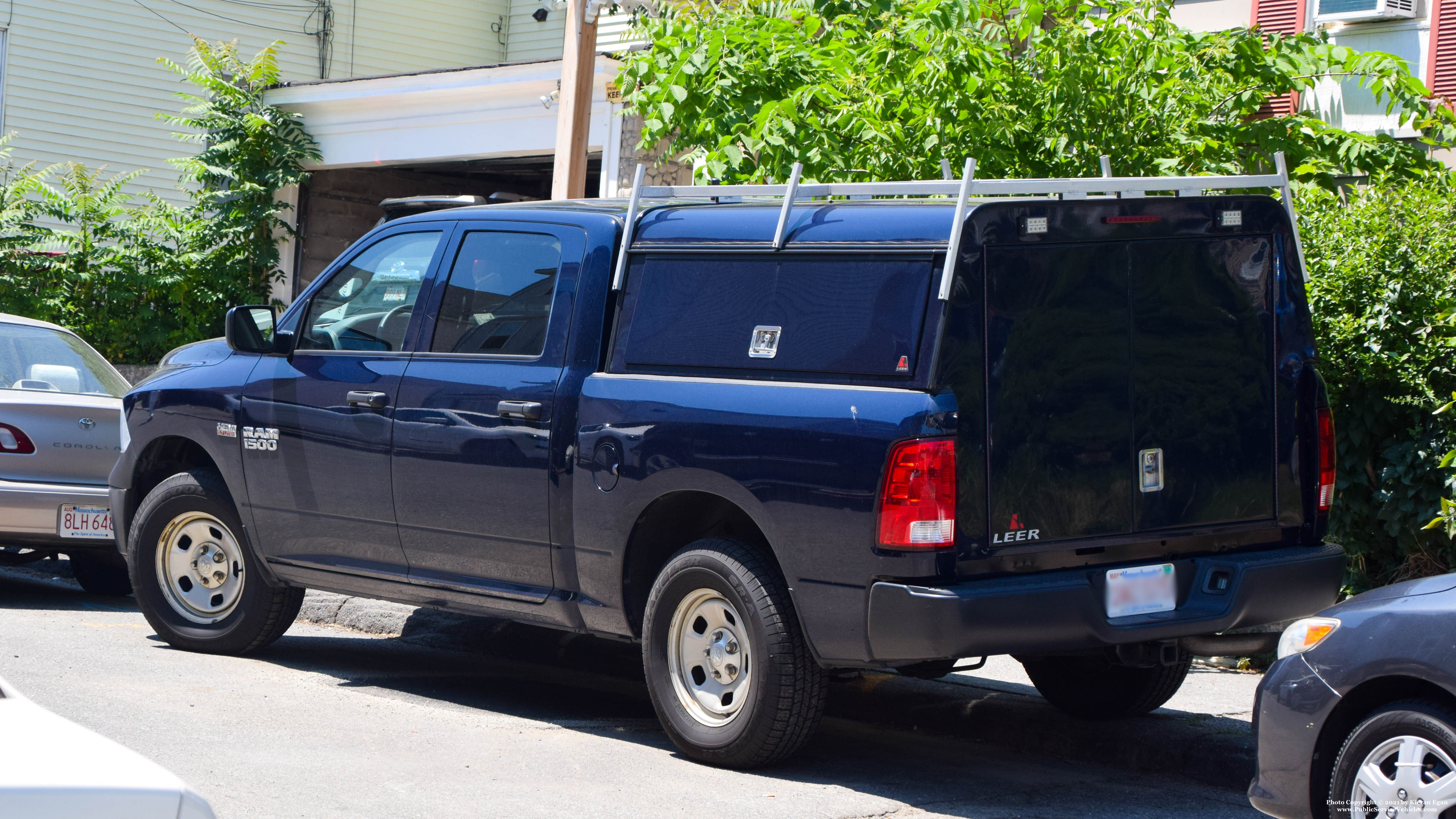 A photo  of Massachusetts State Police
            Unmarked Unit, a 2009-2018 RAM 1500             taken by Kieran Egan