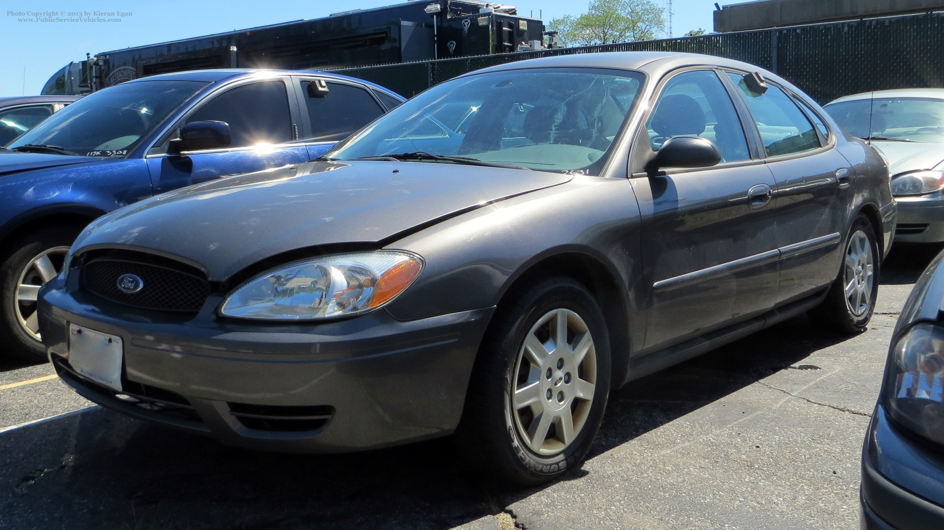 A photo  of Massachusetts State Police
            Cruiser 2631, a 2005-2007 Ford Taurus             taken by Kieran Egan
