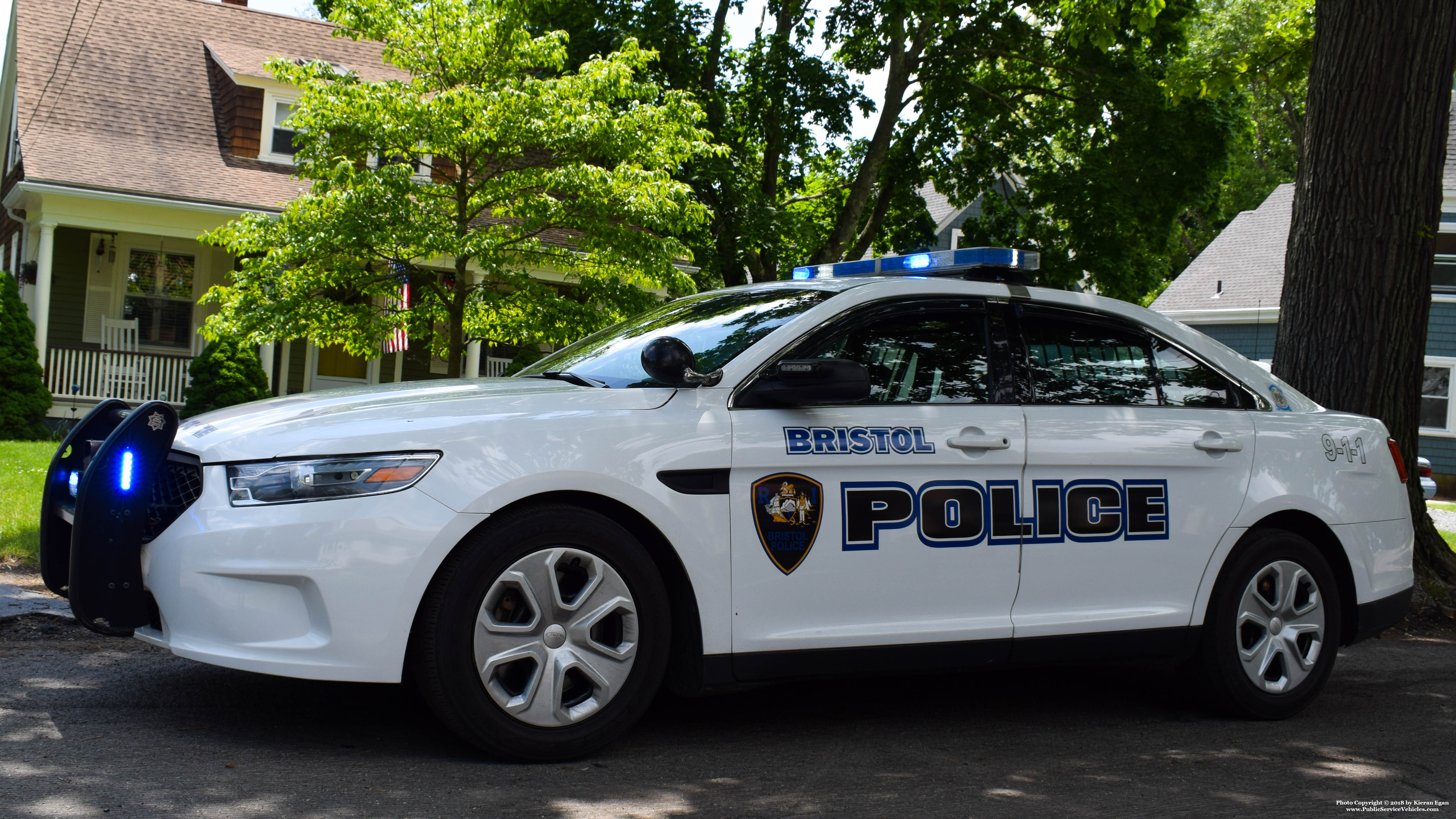 A photo  of Bristol Police
            Patrol Cruiser 90, a 2014 Ford Police Interceptor Sedan             taken by Kieran Egan