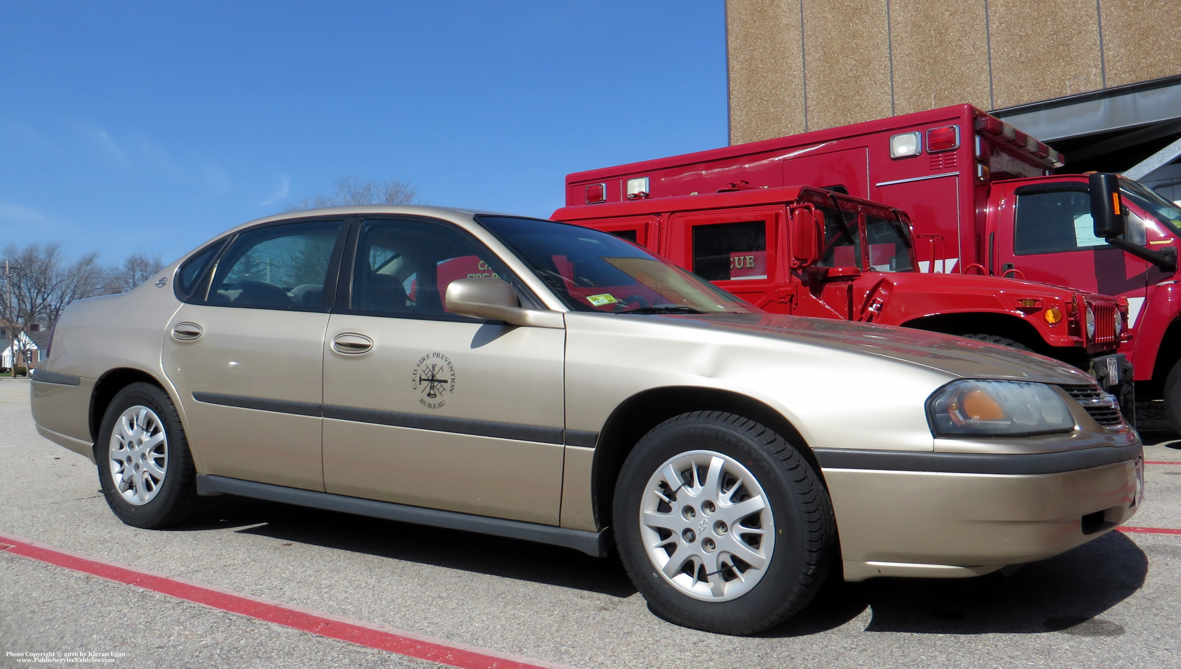 A photo  of Cranston Fire
            Car 26, a 2000-2005 Chevrolet Impala             taken by Kieran Egan