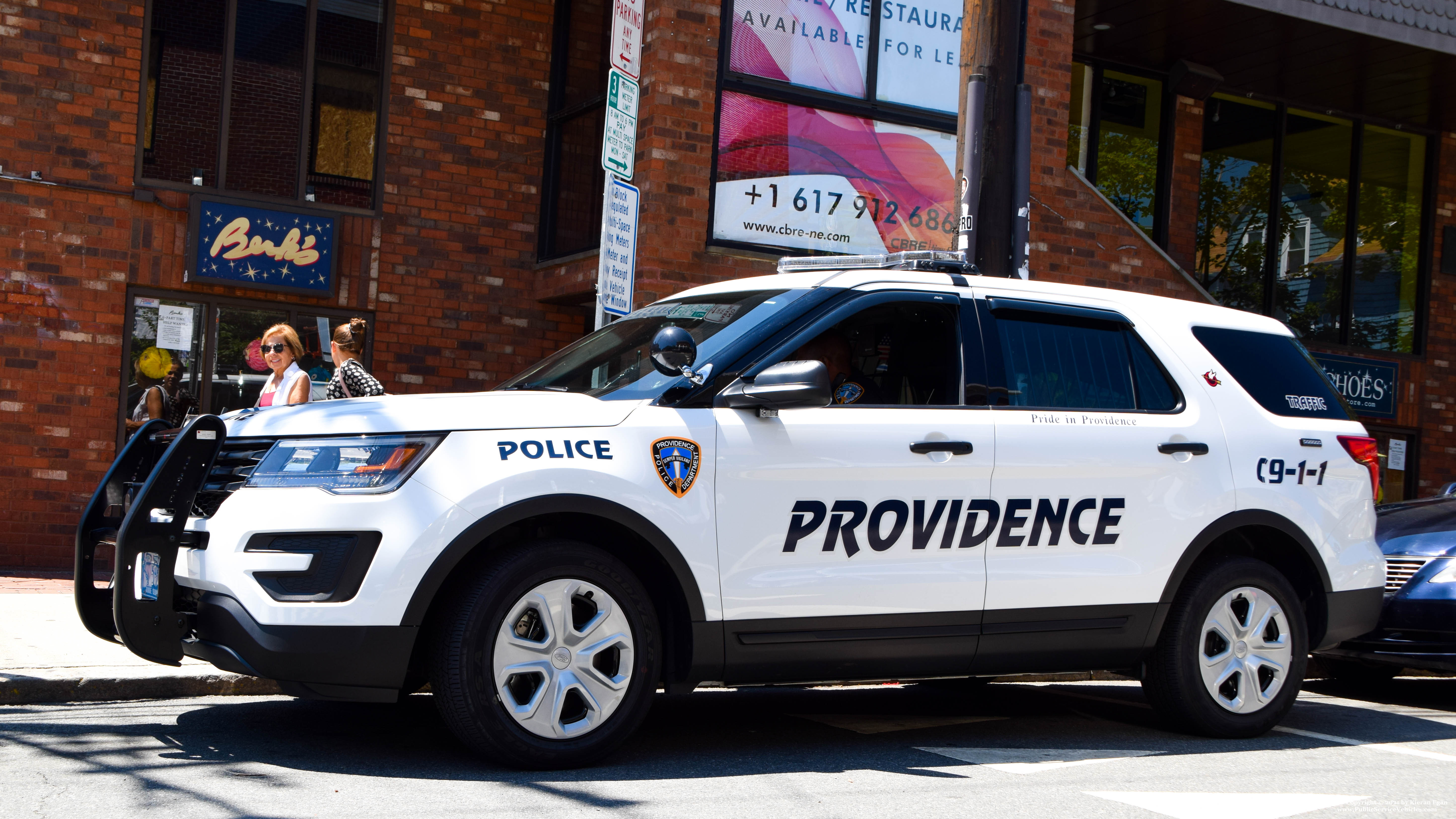 A photo  of Providence Police
            Cruiser 59, a 2017 Ford Police Interceptor Utility             taken by Kieran Egan