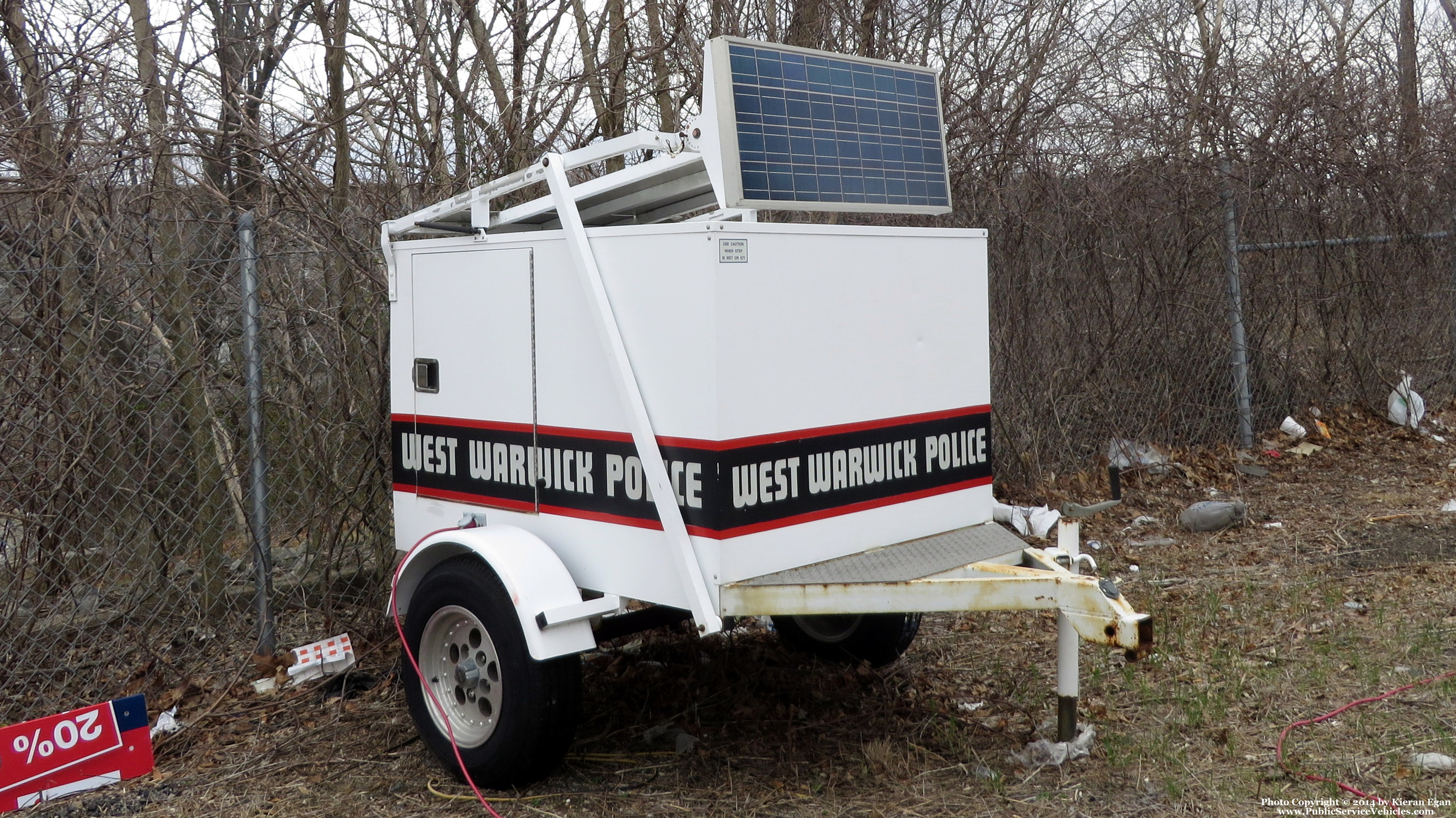 A photo  of West Warwick Police
            Speed Trailer, a 1990-2010 Speed Trailer             taken by Kieran Egan