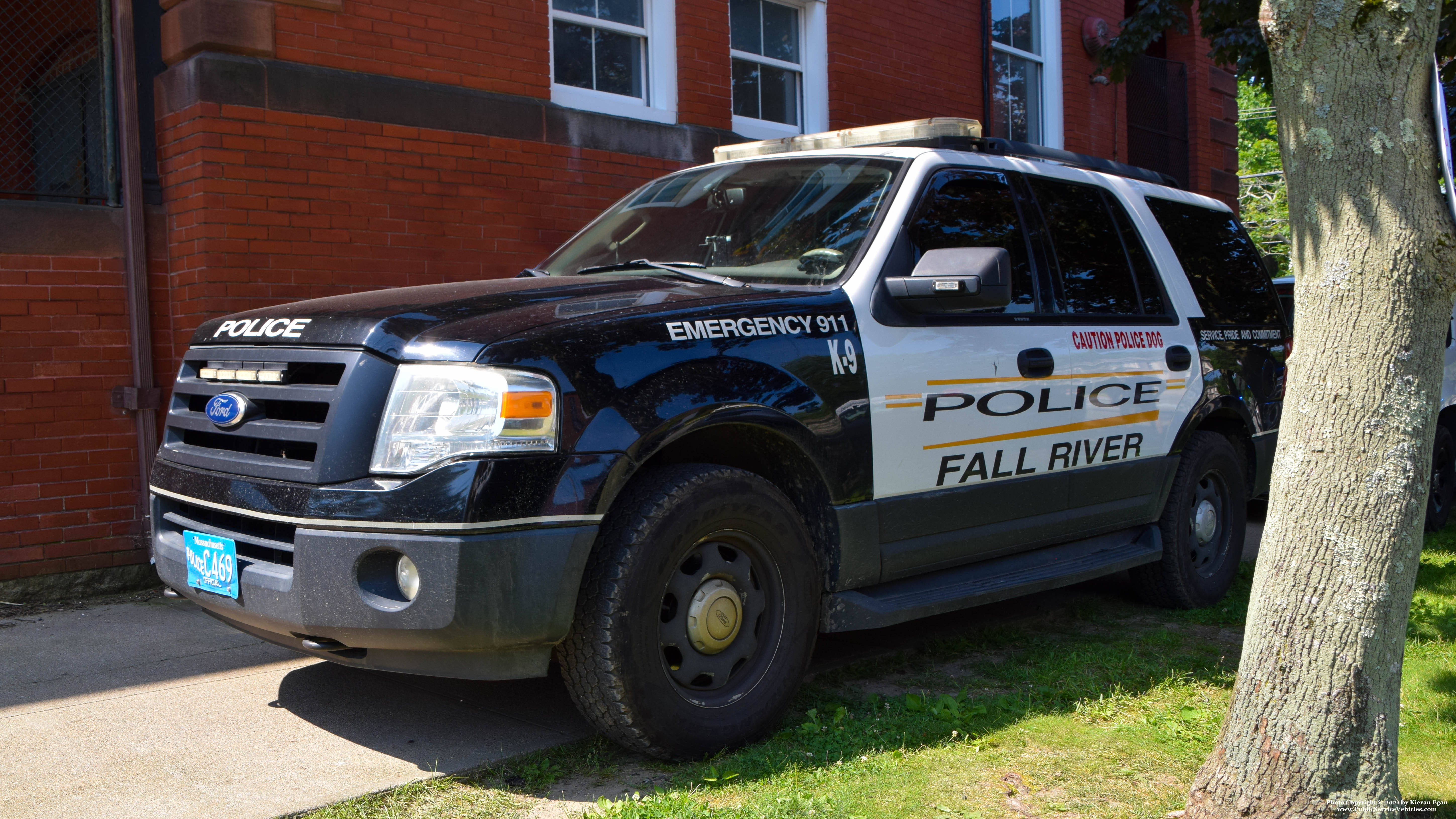 A photo  of Fall River Police
            K-9 Unit, a 2010 Ford Expedition             taken by Kieran Egan
