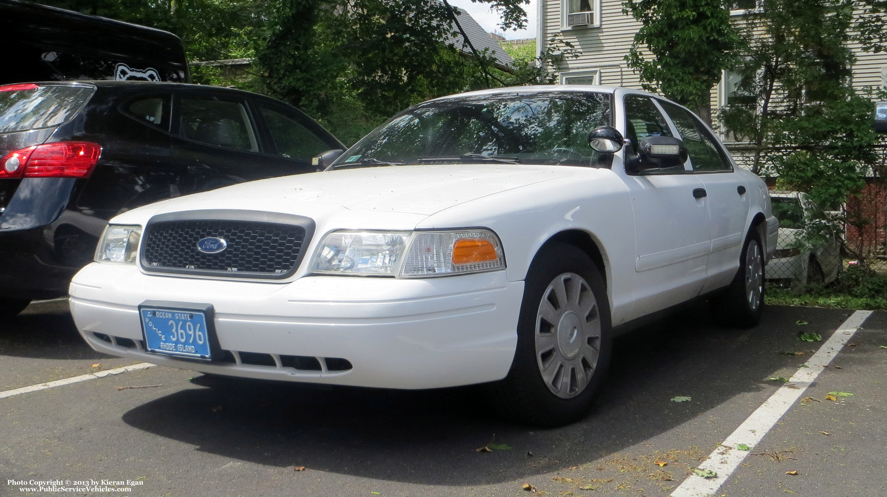 A photo  of Brown University Police
            Unmarked Unit, a 2007 Ford Crown Victoria Police Interceptor             taken by Kieran Egan