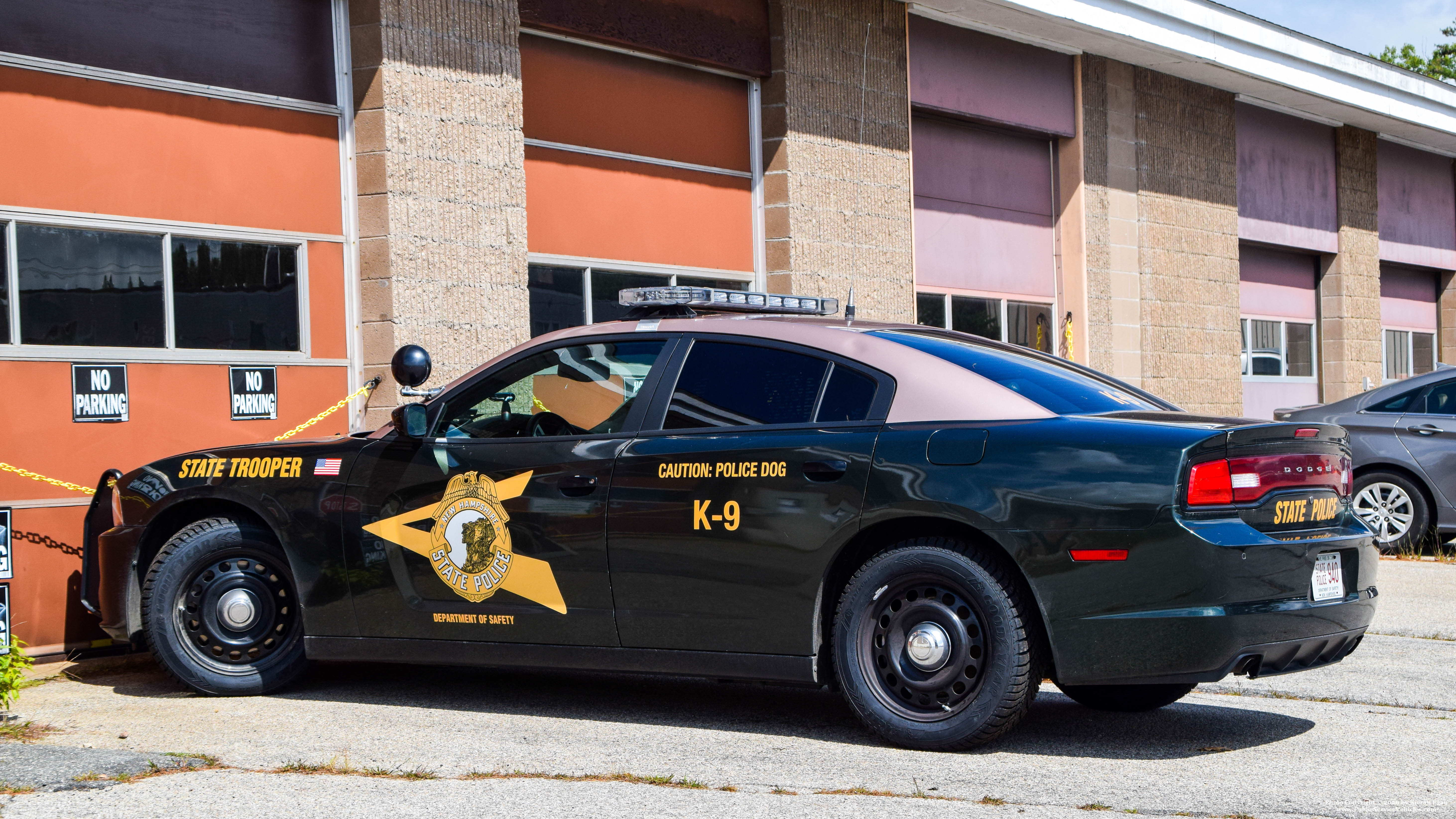 A photo  of New Hampshire State Police
            Cruiser 940, a 2011-2014 Dodge Charger             taken by Kieran Egan