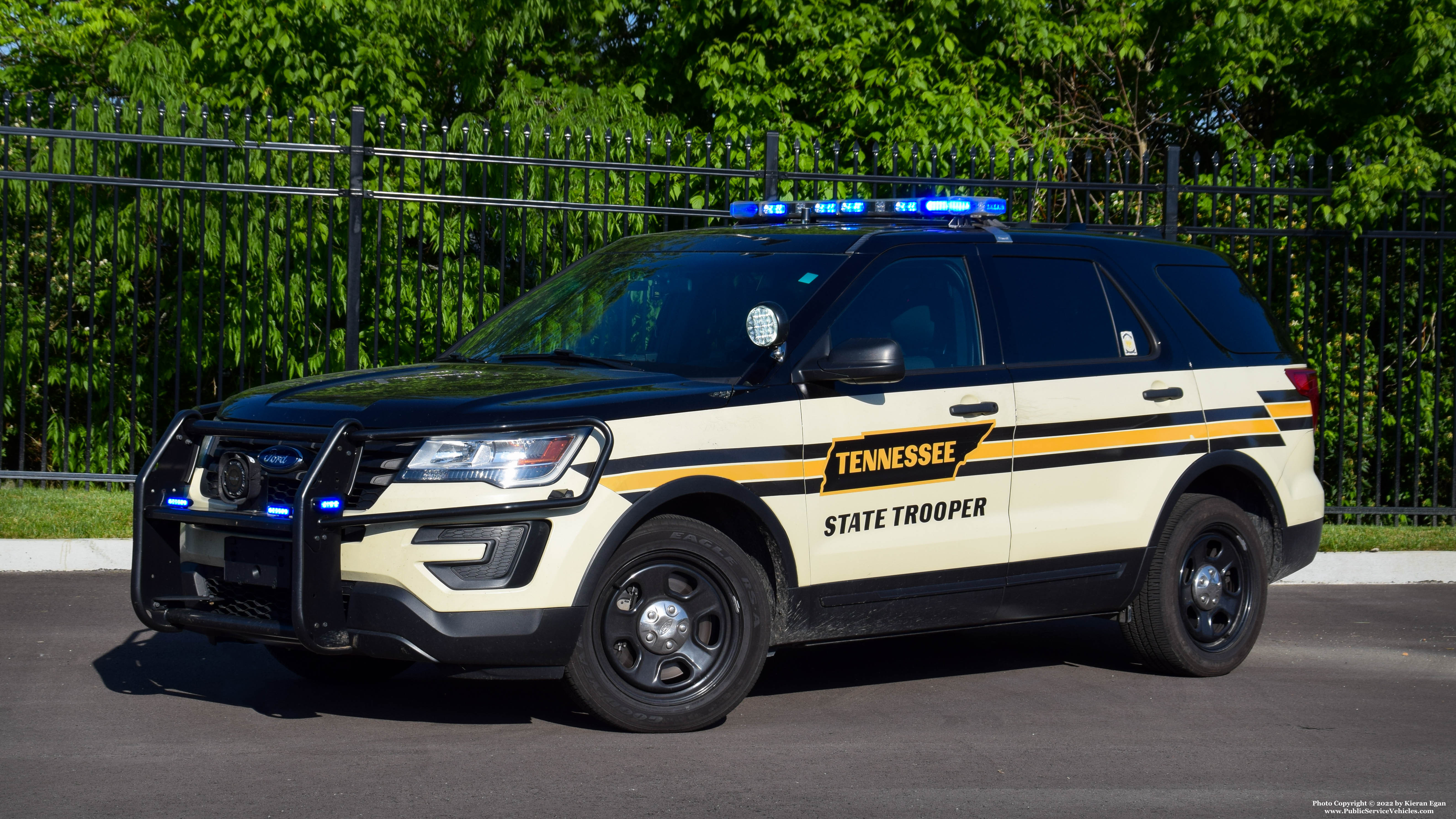 A photo  of Tennessee Highway Patrol
            Cruiser 1136, a 2016 Ford Police Interceptor Utility             taken by Kieran Egan