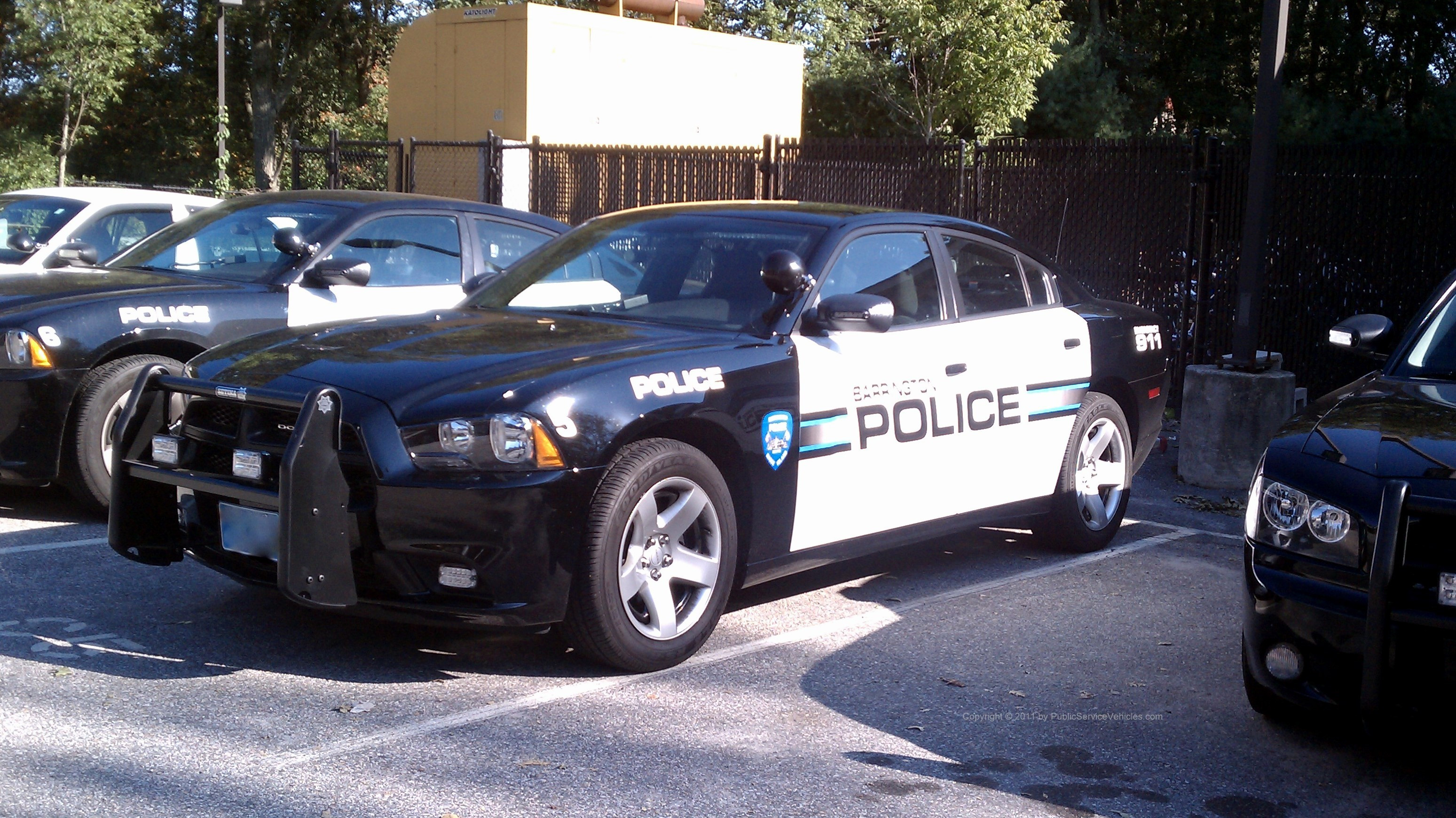 A photo  of Barrington Police
            Car 5, a 2011 Dodge Charger             taken by Kieran Egan