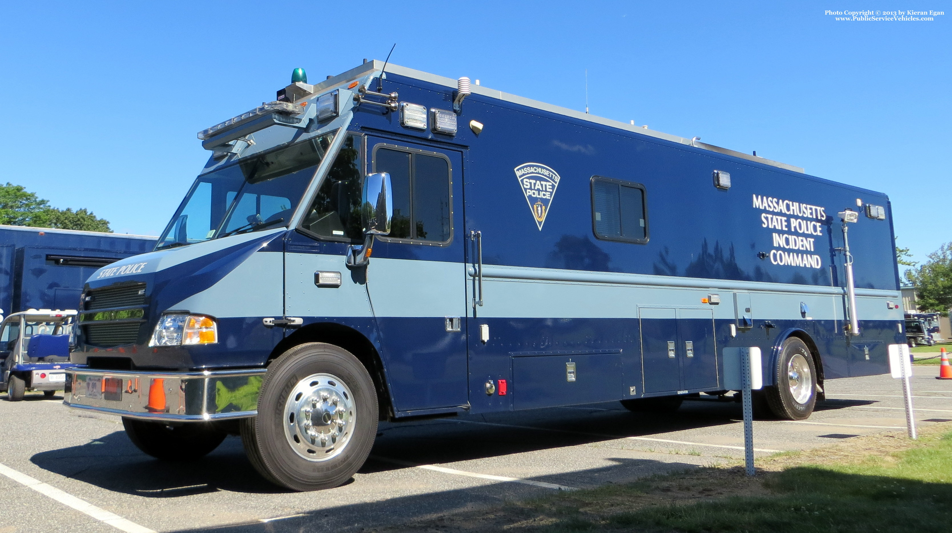 A photo  of Massachusetts State Police
            Incident Command Center 90, a 2006-2013 LDV             taken by Kieran Egan