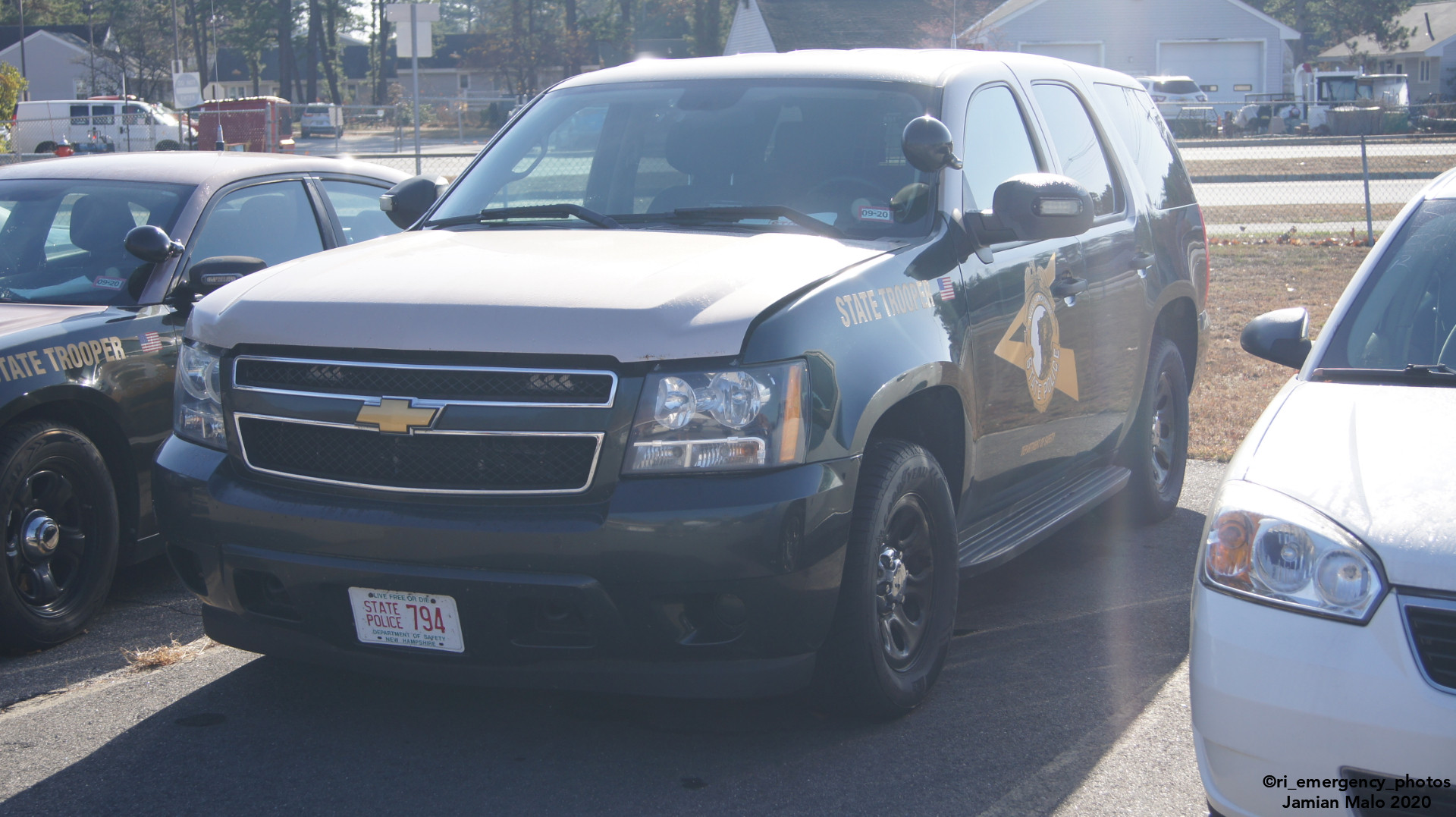 A photo  of New Hampshire State Police
            Cruiser 794, a 2007-2014 Chevrolet Tahoe             taken by Jamian Malo