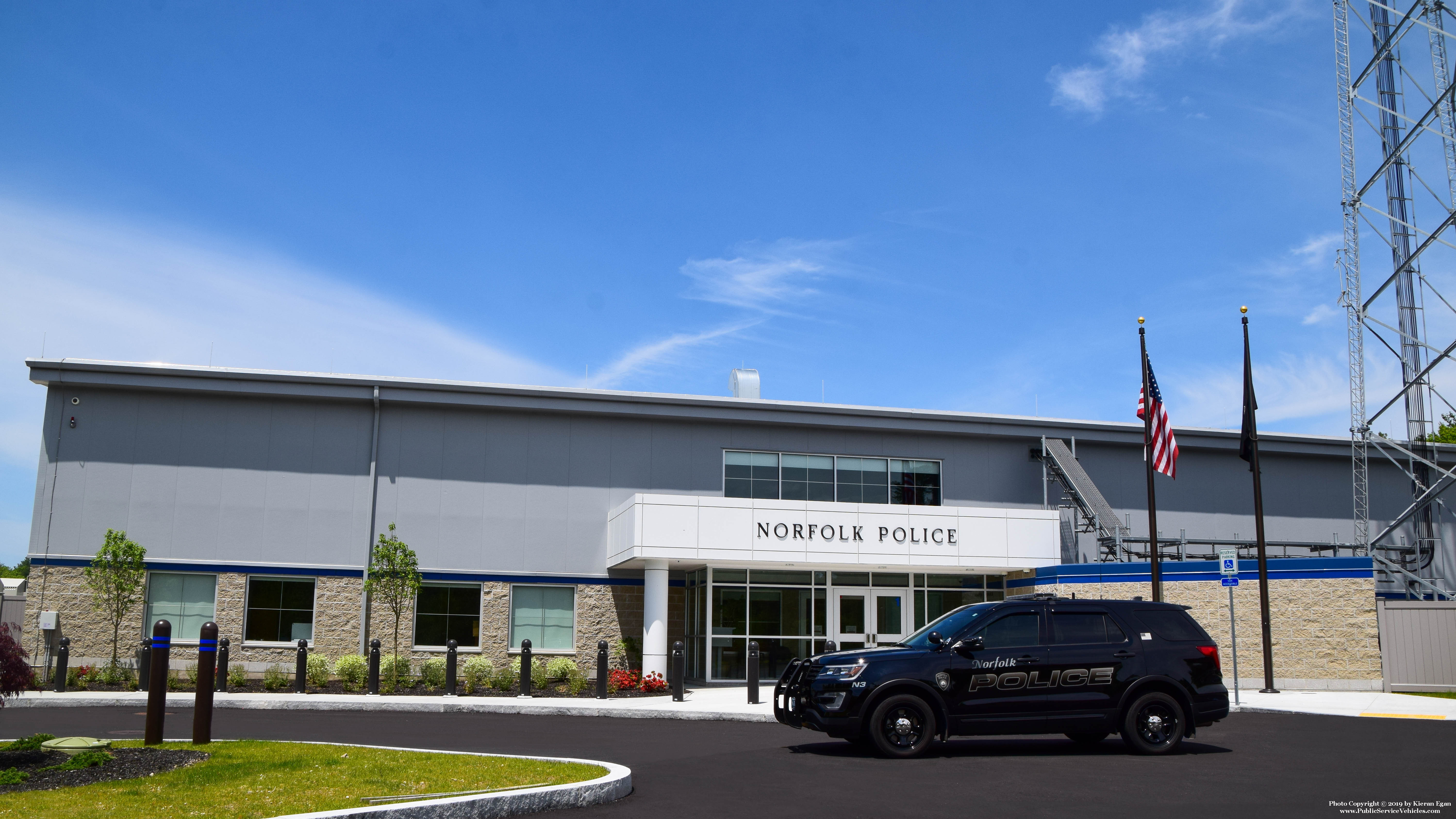 A photo  of Norfolk Police
            N-3, a 2018 Ford Police Interceptor Utility             taken by Kieran Egan