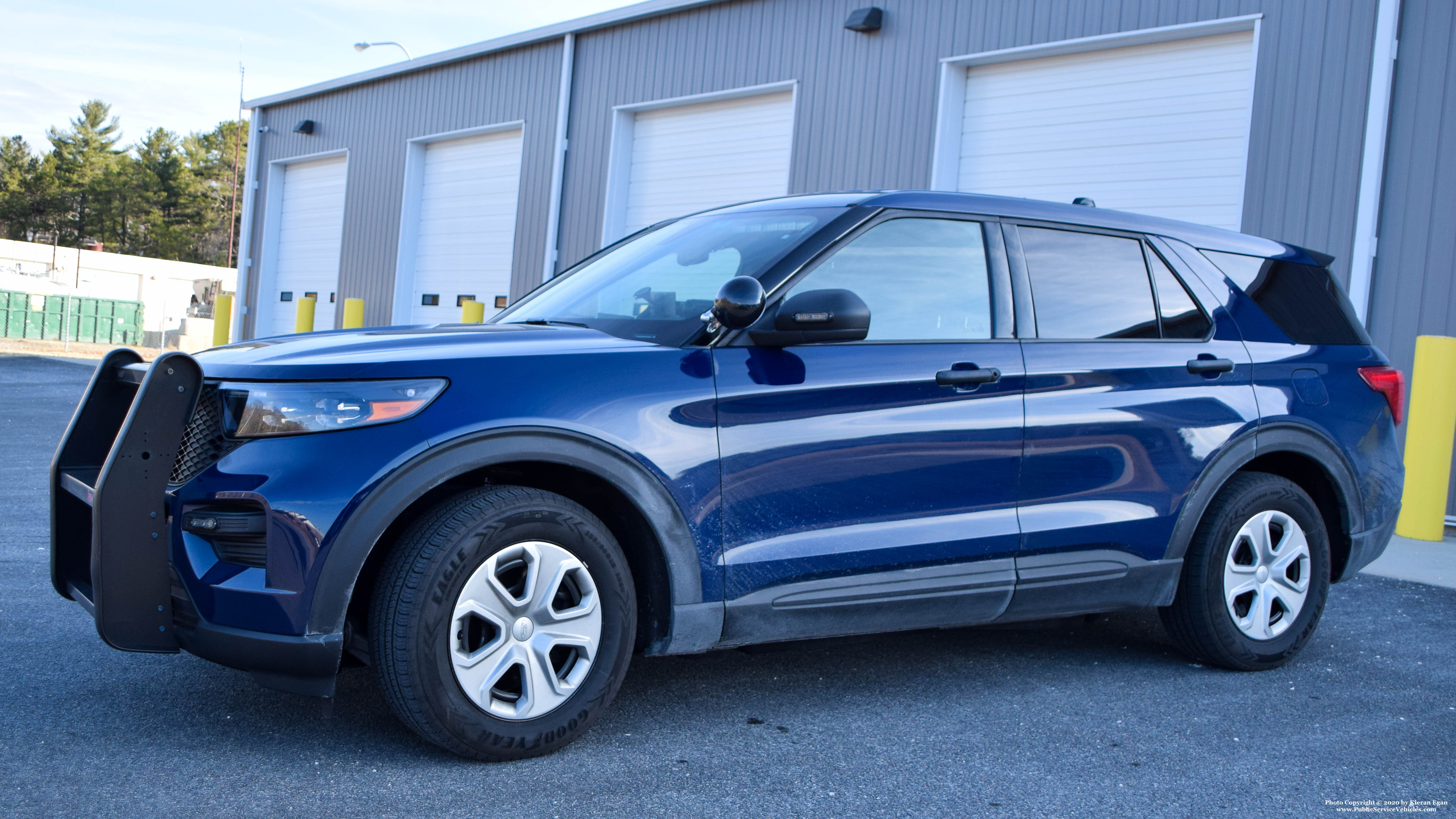 A photo  of Rhode Island State Police
            Cruiser 71, a 2020 Ford Police Interceptor Utility             taken by Kieran Egan