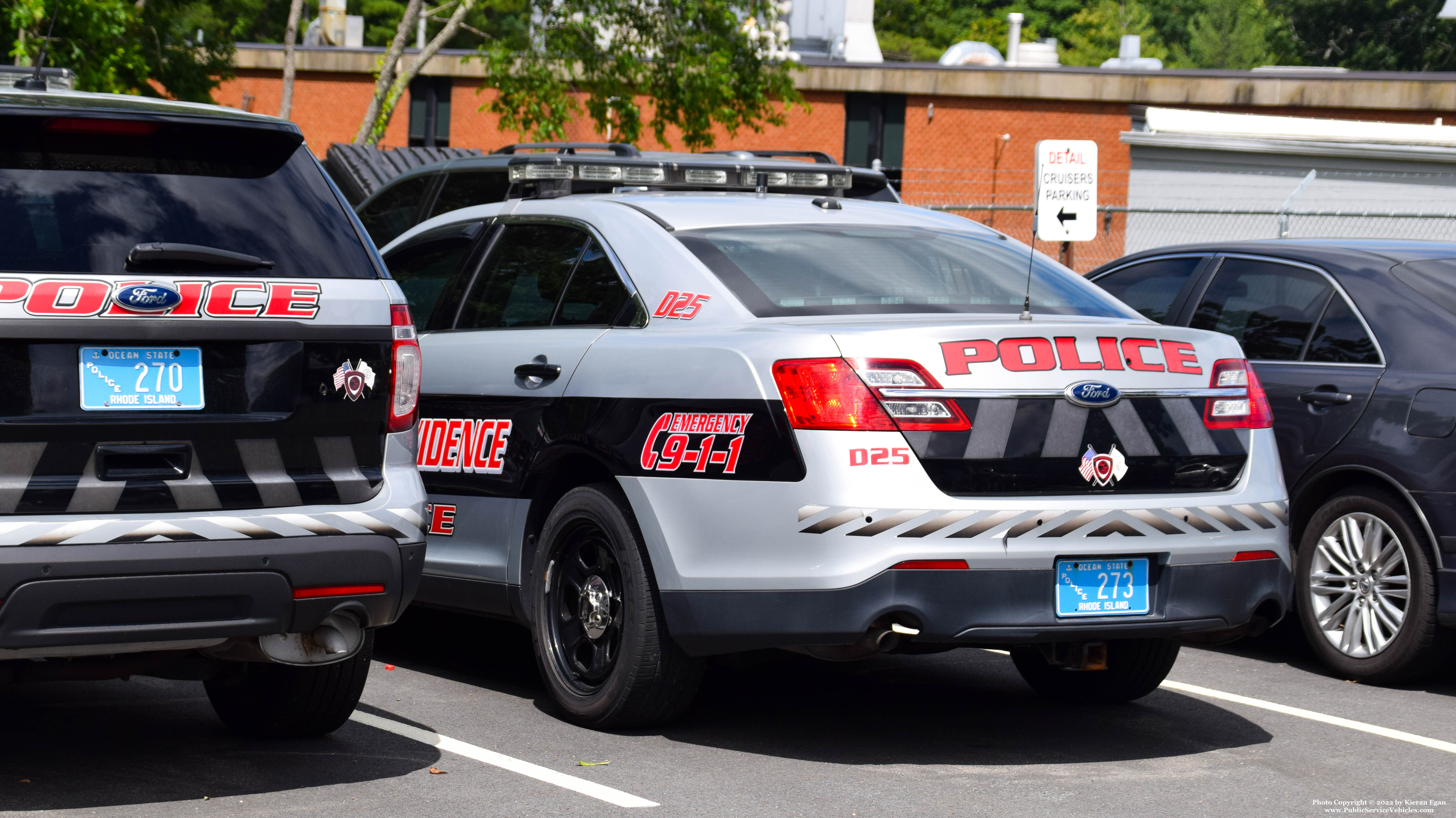 A photo  of East Providence Police
            Car 25, a 2013 Ford Police Interceptor Sedan             taken by Kieran Egan