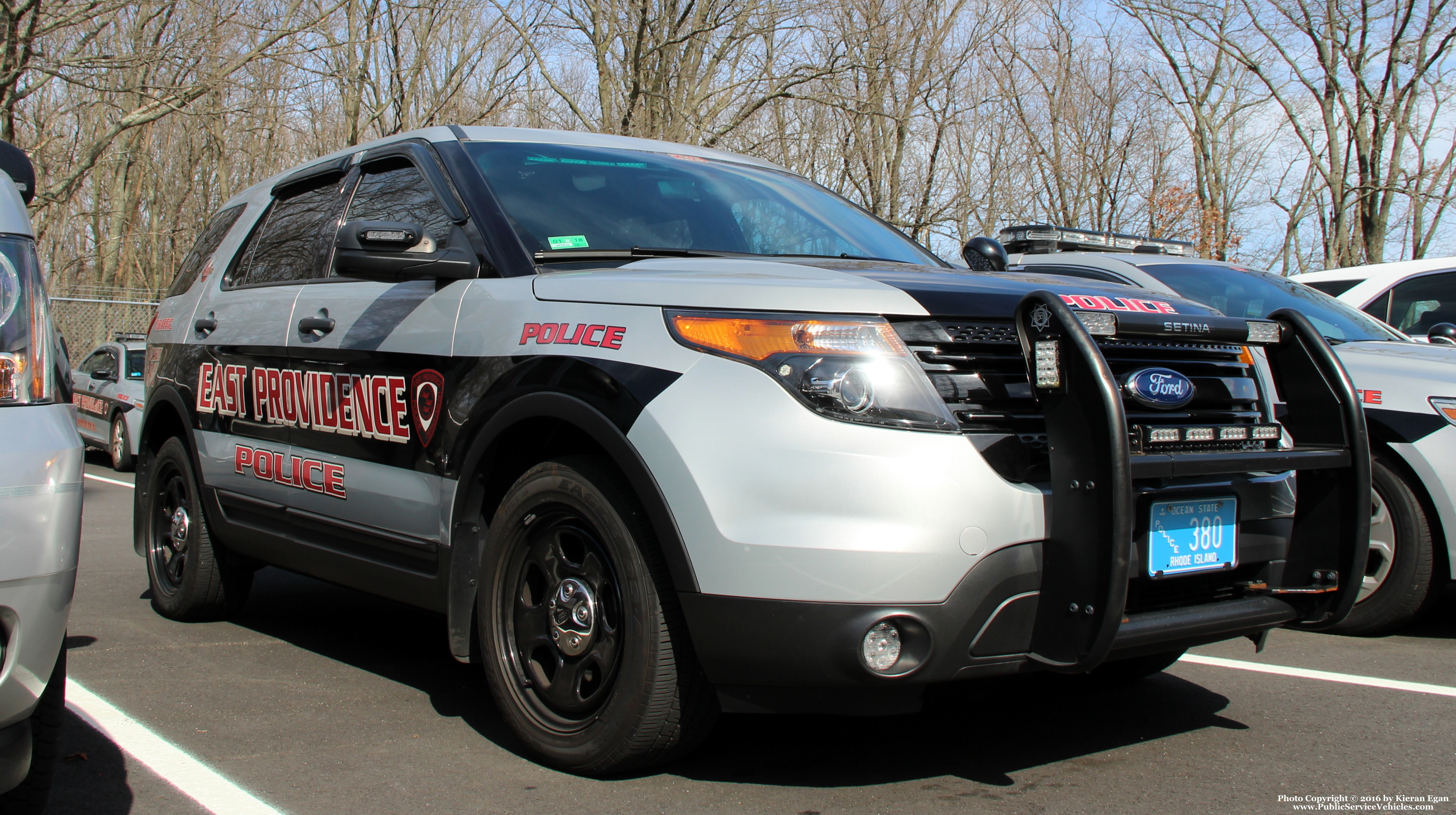 A photo  of East Providence Police
            Car [2]33, a 2014 Ford Police Interceptor Utility             taken by Kieran Egan