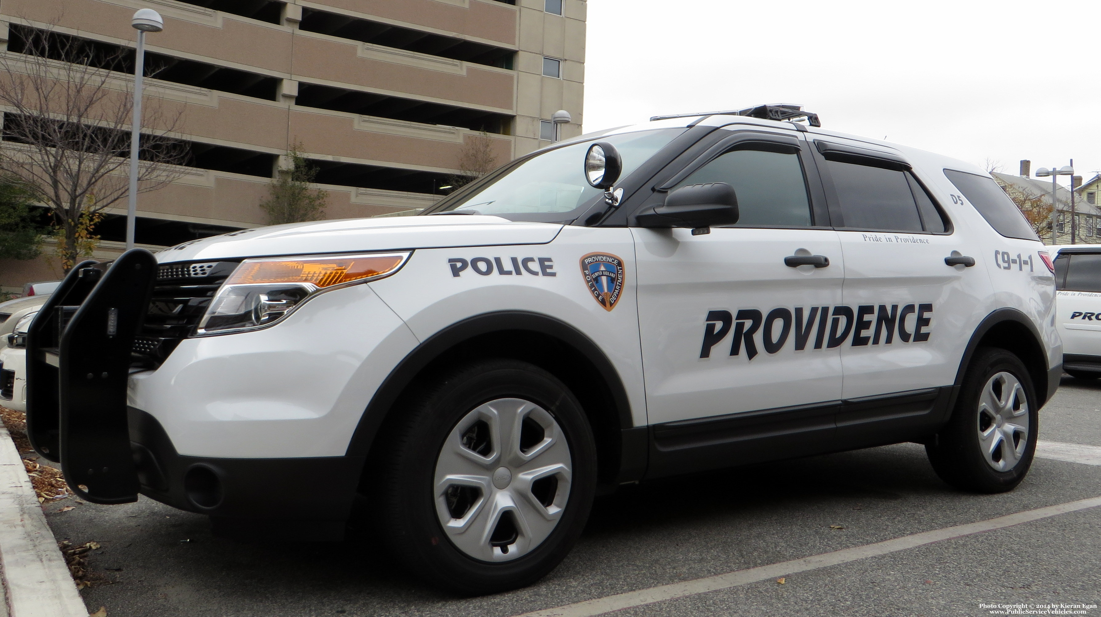 A photo  of Providence Police
            Cruiser 6867, a 2014 Ford Police Interceptor Utility             taken by Kieran Egan