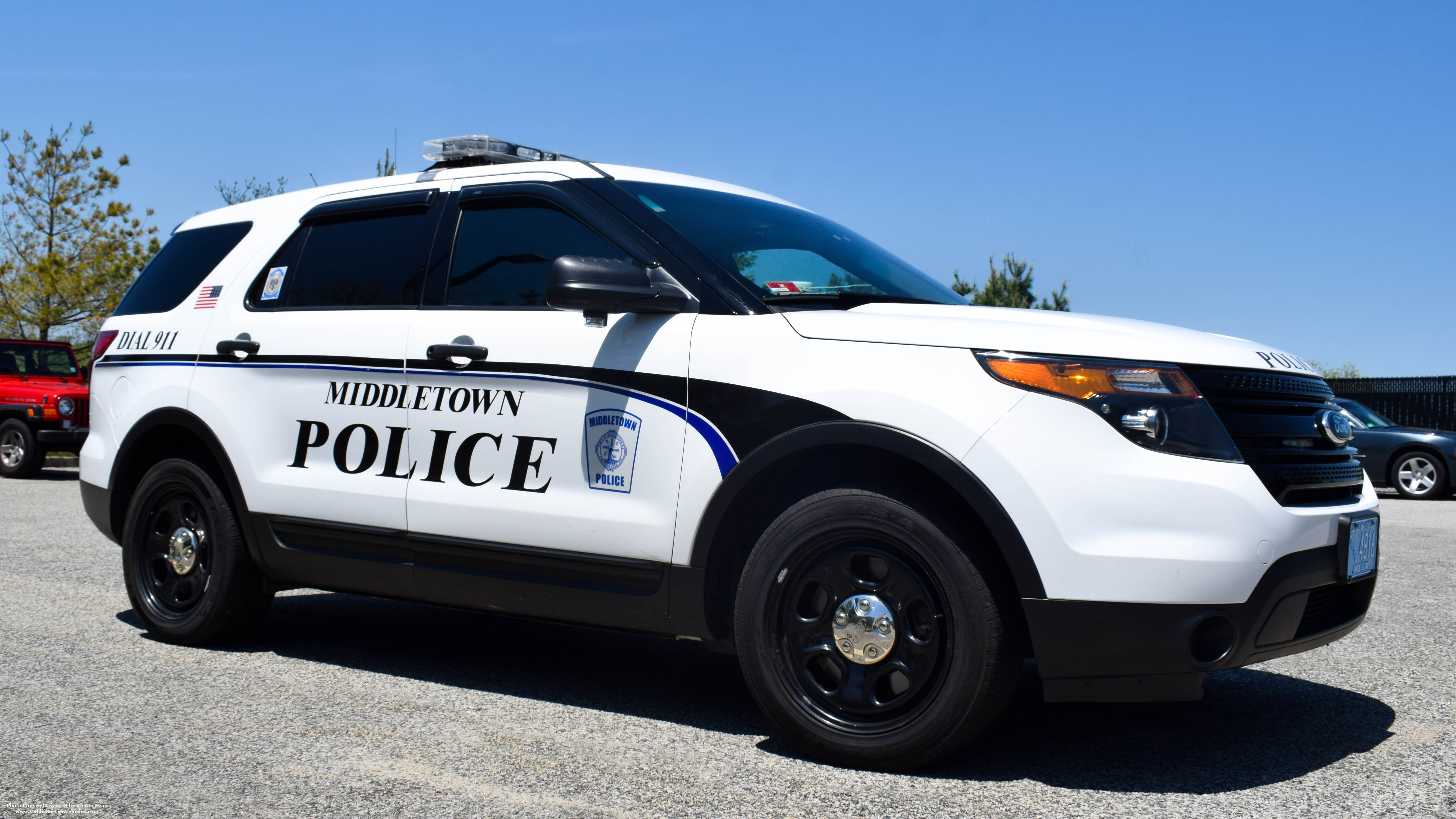 A photo  of Middletown Police
            Cruiser 4816, a 2015 Ford Police Interceptor Utility             taken by Kieran Egan