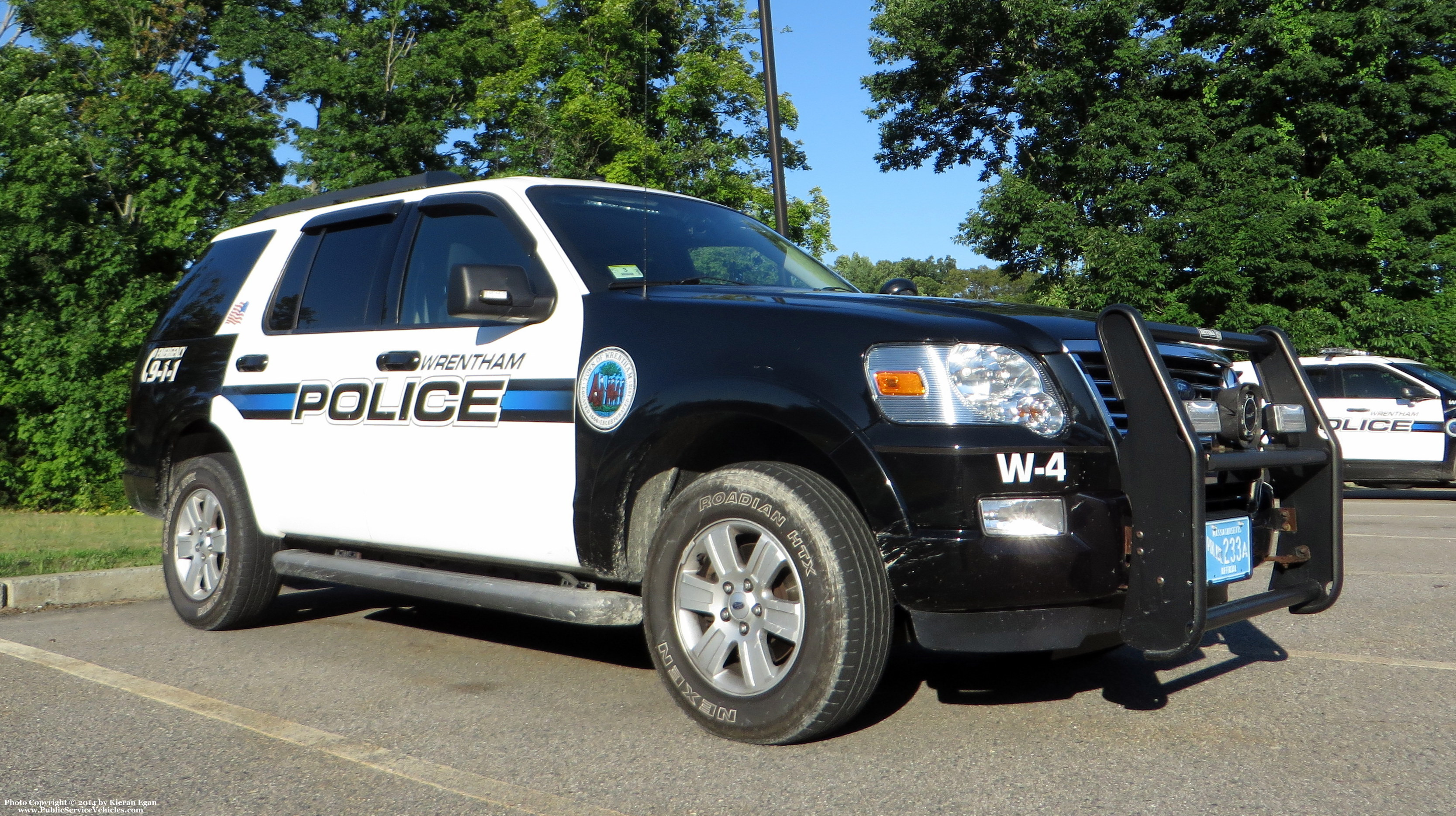 A photo  of Wrentham Police
            Cruiser W-4, a 2006-2010 Ford Explorer             taken by Kieran Egan