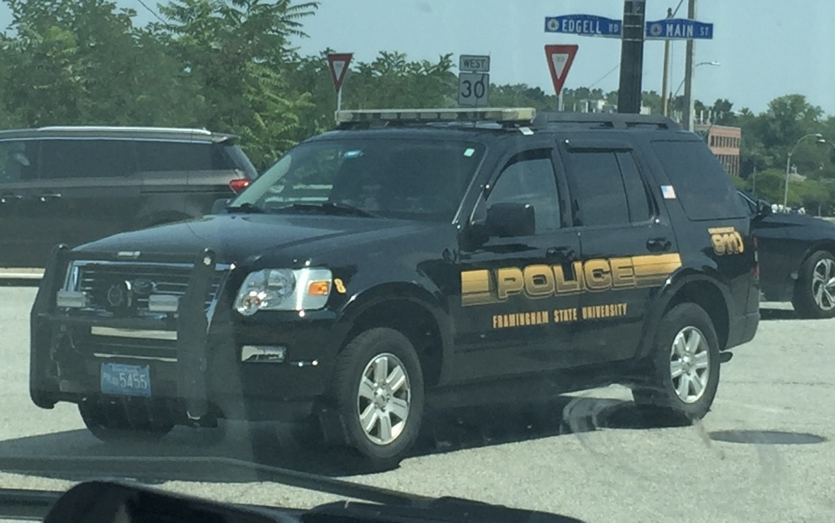 A photo  of Framingham State University Police
            Car 8, a 2010 Ford Explorer             taken by @riemergencyvehicles