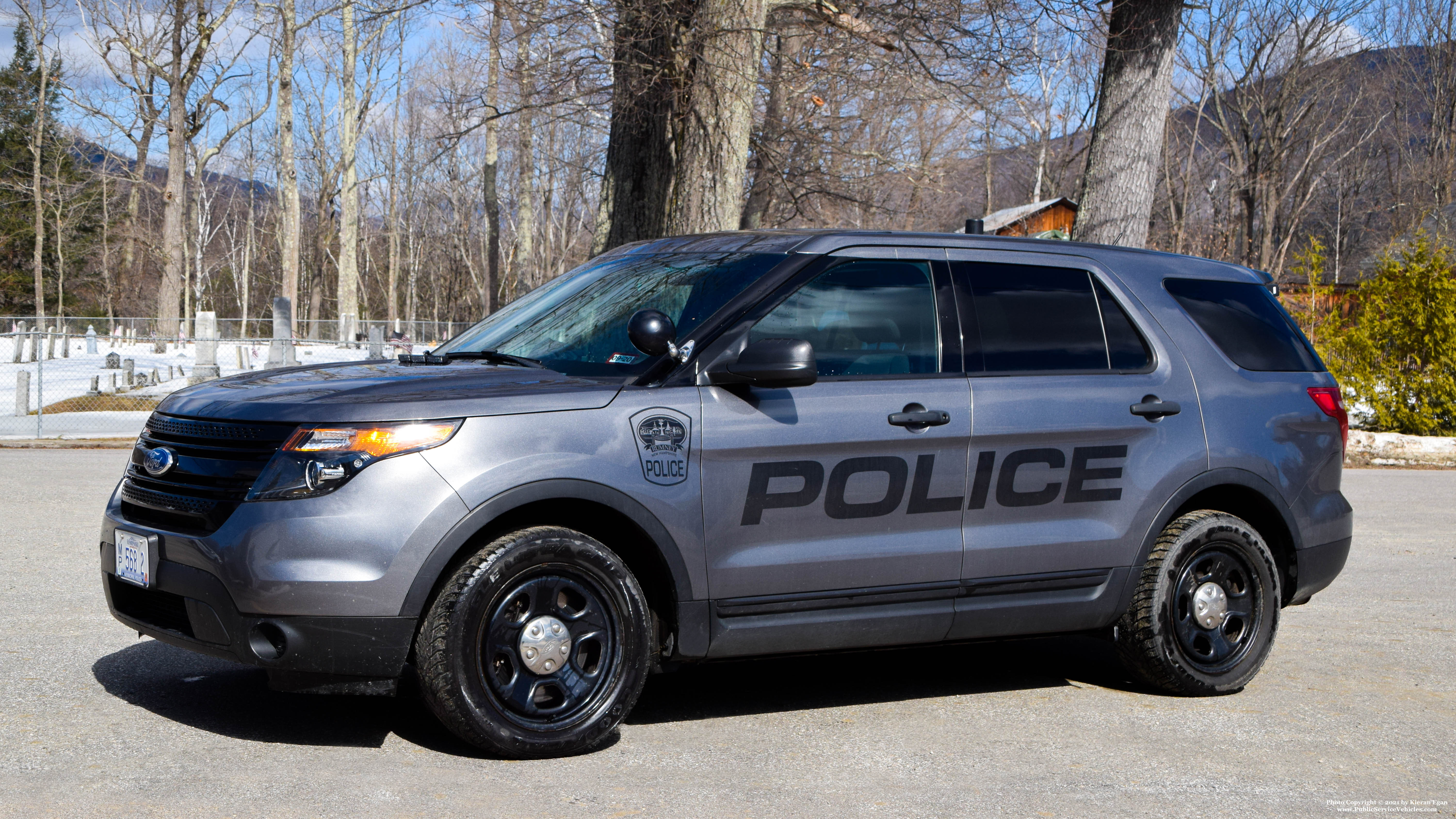 A photo  of Rumney Police
            Car 2, a 2015 Ford Police Interceptor Utility             taken by Kieran Egan
