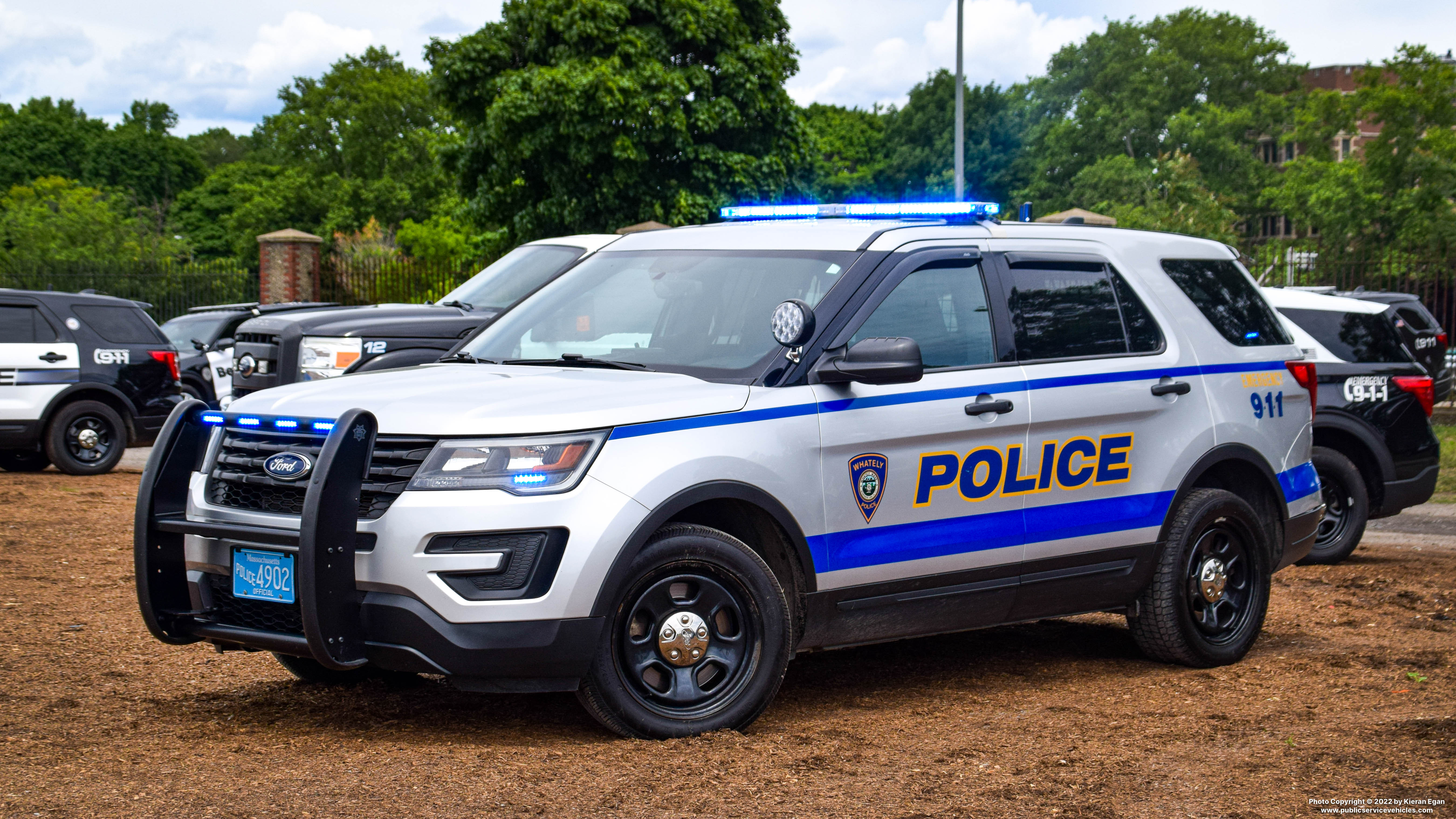 A photo  of Whatley Police
            Car 2, a 2018 Ford Police Interceptor Utility             taken by Kieran Egan