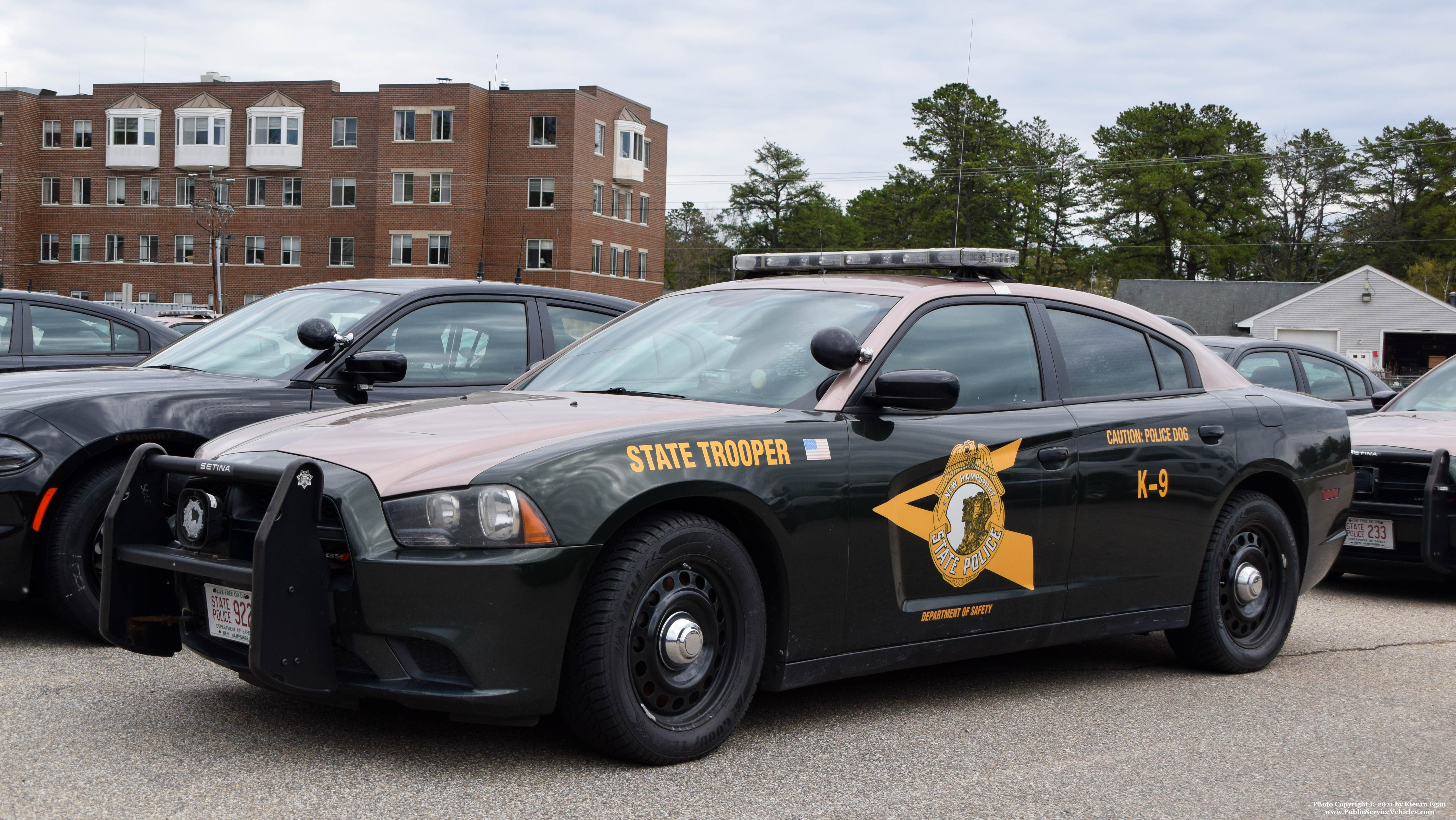 A photo  of New Hampshire State Police
            Cruiser 922, a 2014 Dodge Charger             taken by Kieran Egan