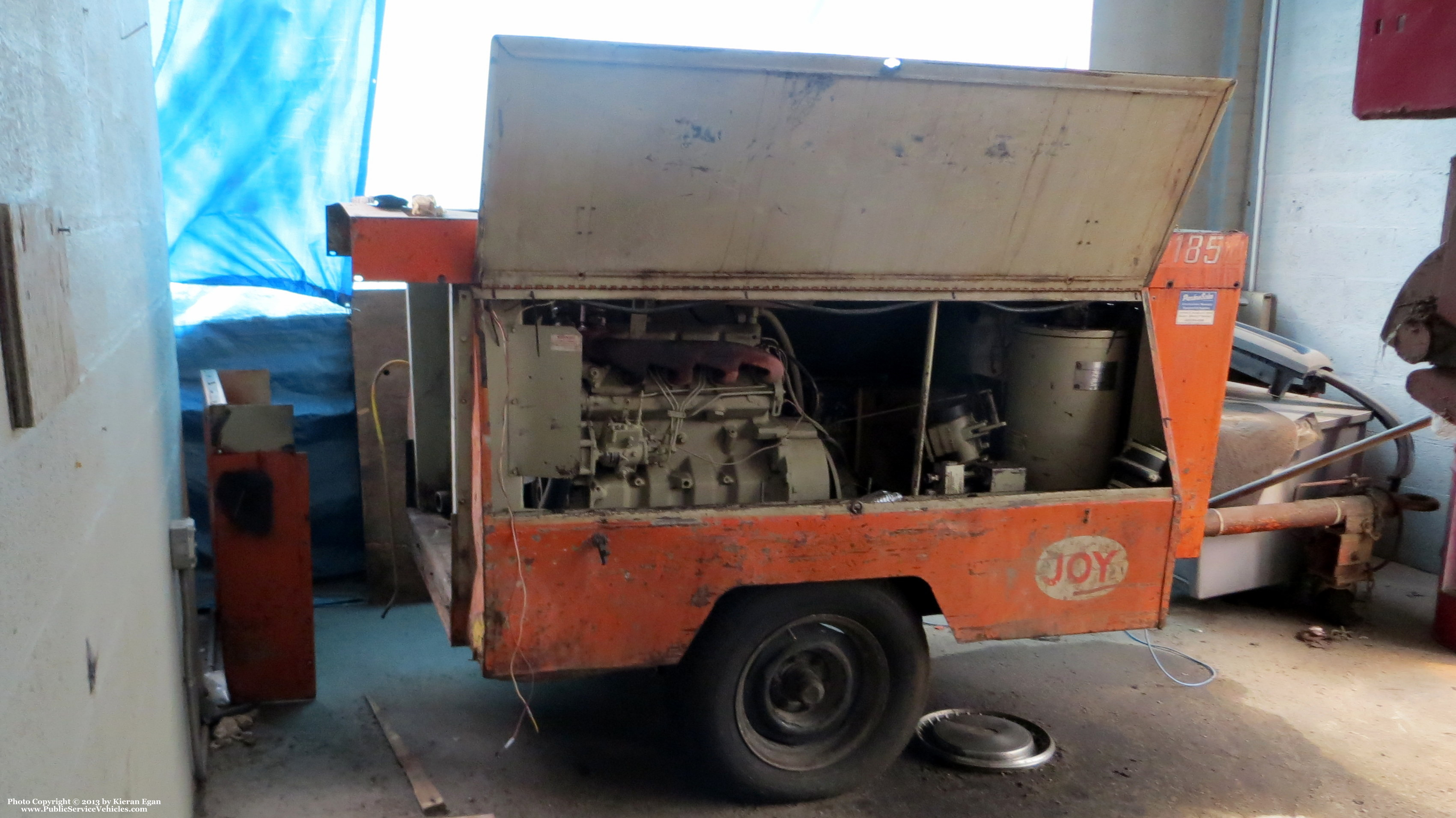 A photo  of Providence Public Works
            Air Compressor, a 1990-2010 Air Compressor             taken by Kieran Egan