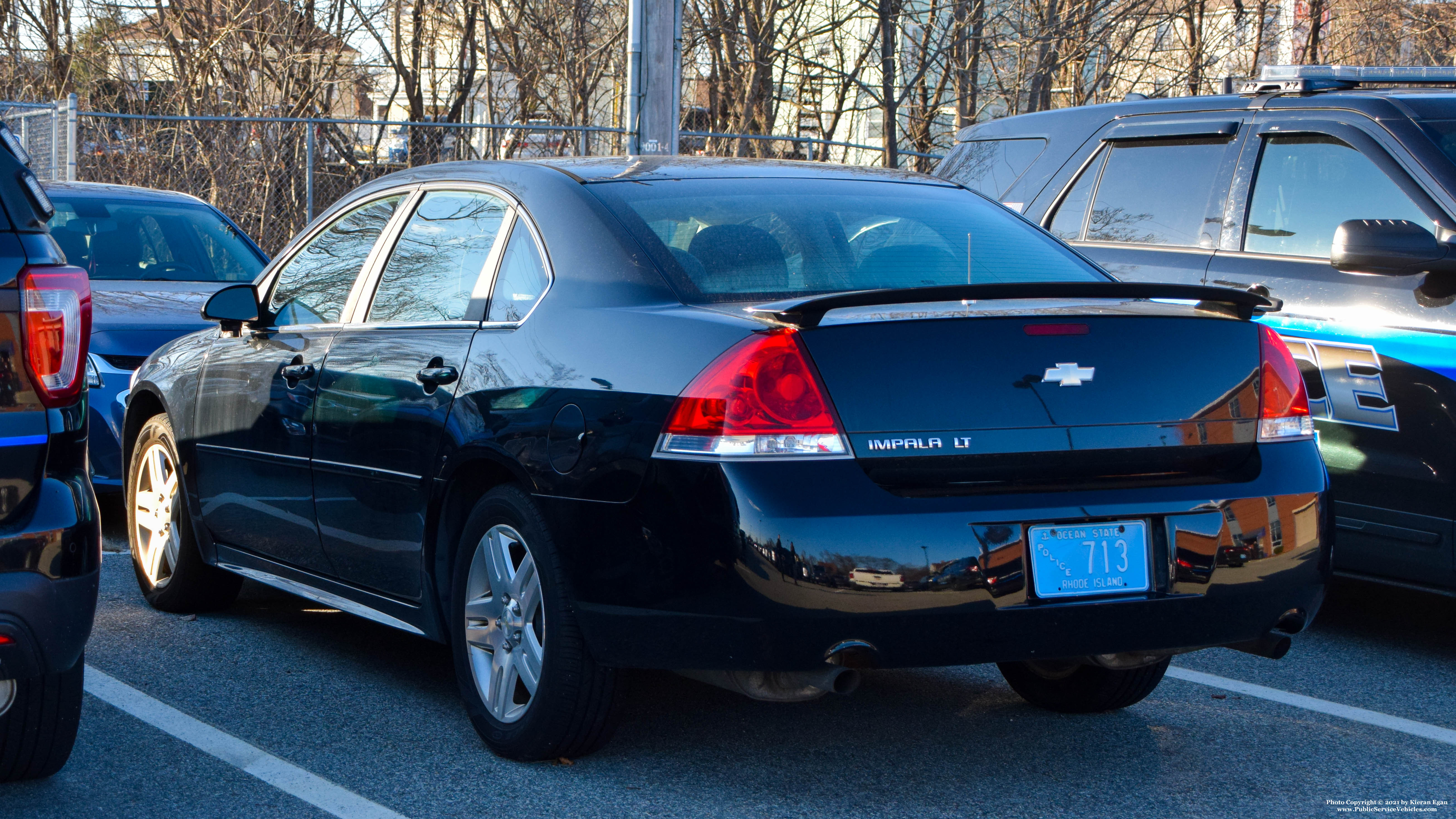 A photo  of Cranston Police
            Unmarked Unit, a 2007-2013 Chevrolet Impala             taken by Kieran Egan