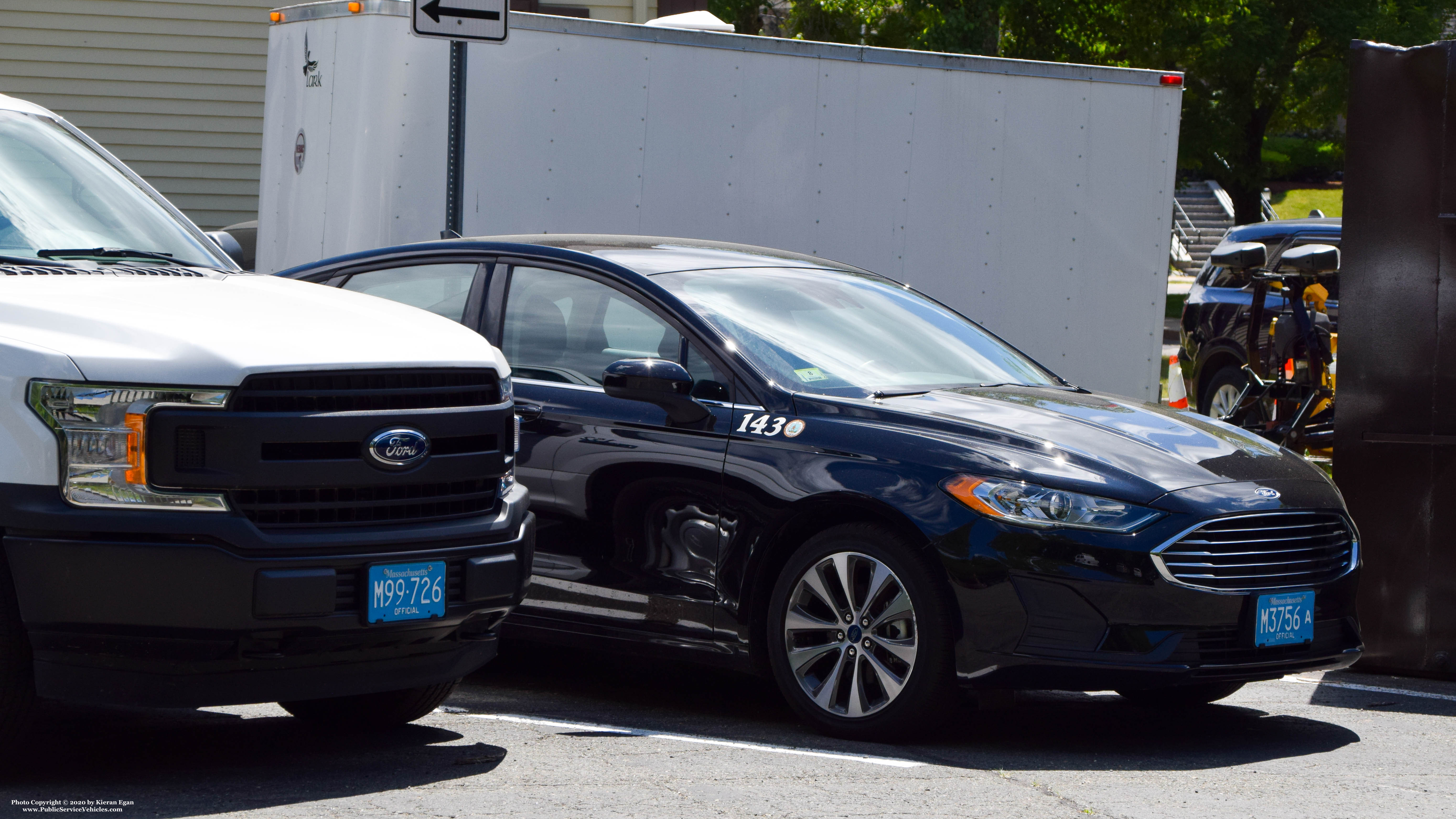 A photo  of Lexington Town Offices
            Car 143, a 2013-2019 Ford Fusion             taken by Kieran Egan