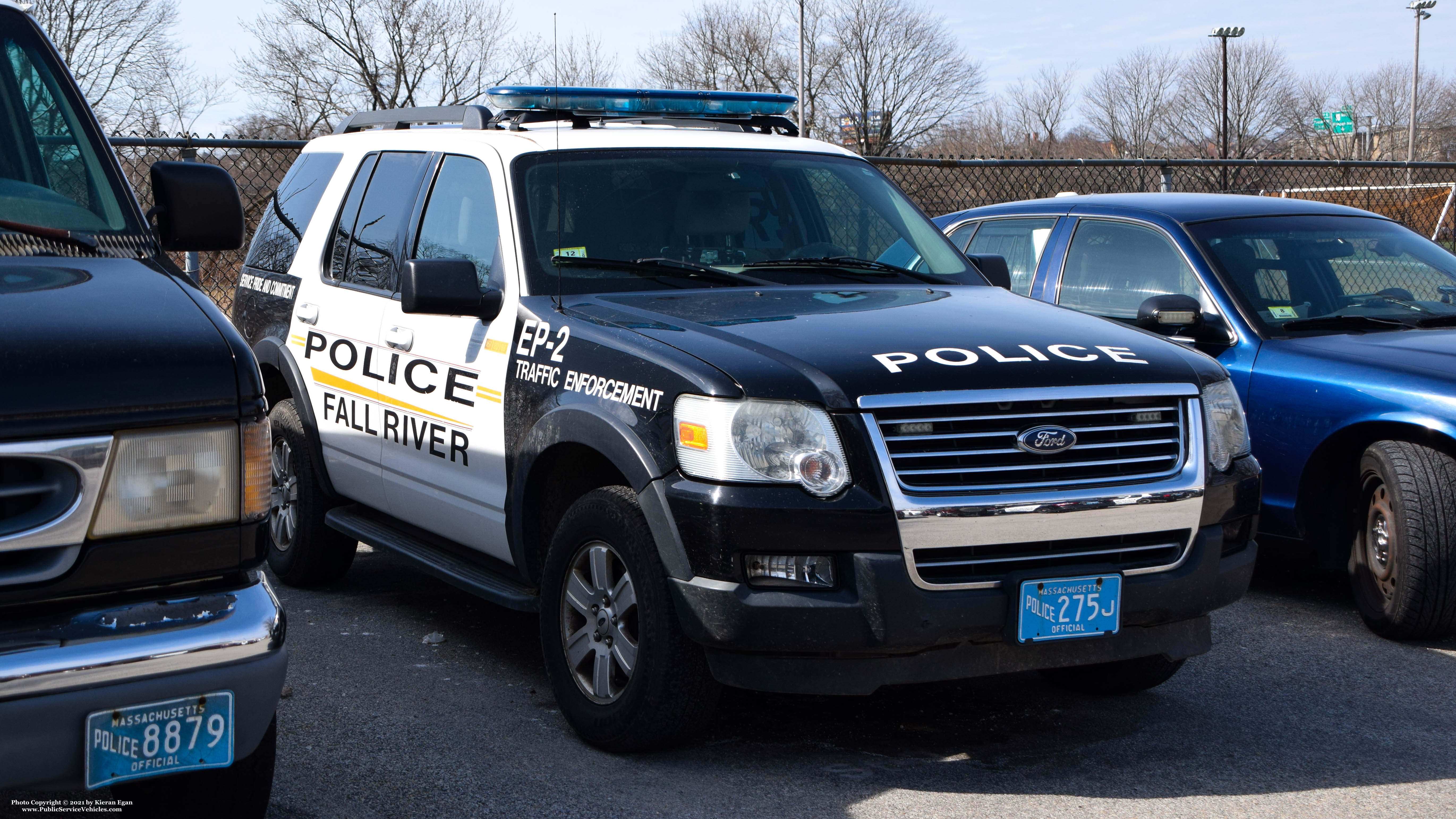 A photo  of Fall River Police
            EP-2, a 2007 Ford Explorer             taken by Kieran Egan