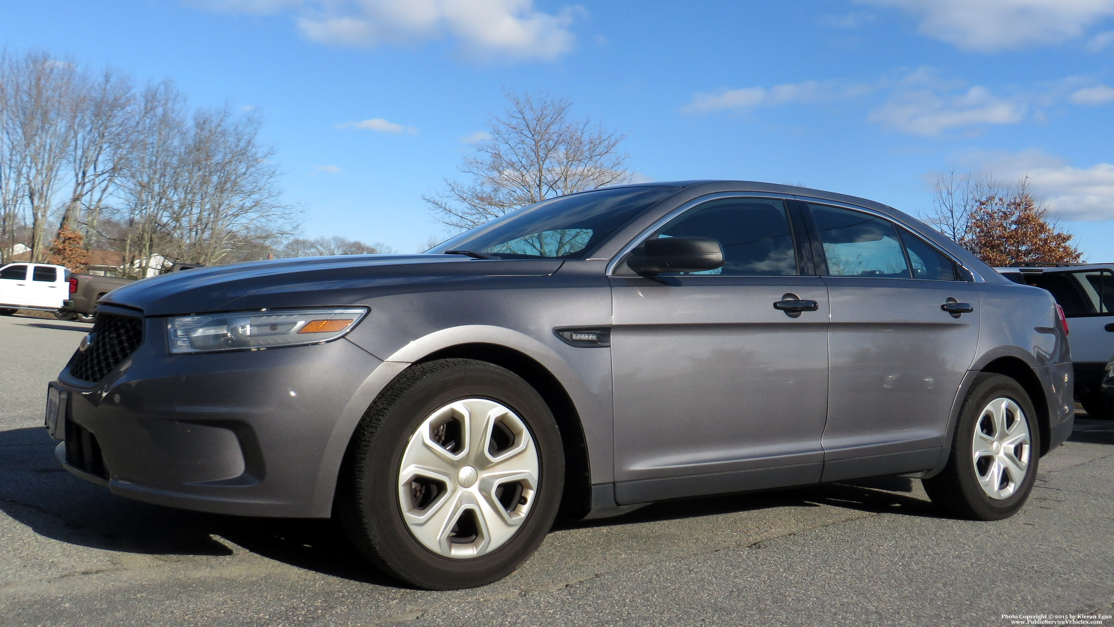 A photo  of North Kingstown Police
            Administration Car 4, a 2013-2015 Ford Police Interceptor Sedan             taken by Kieran Egan