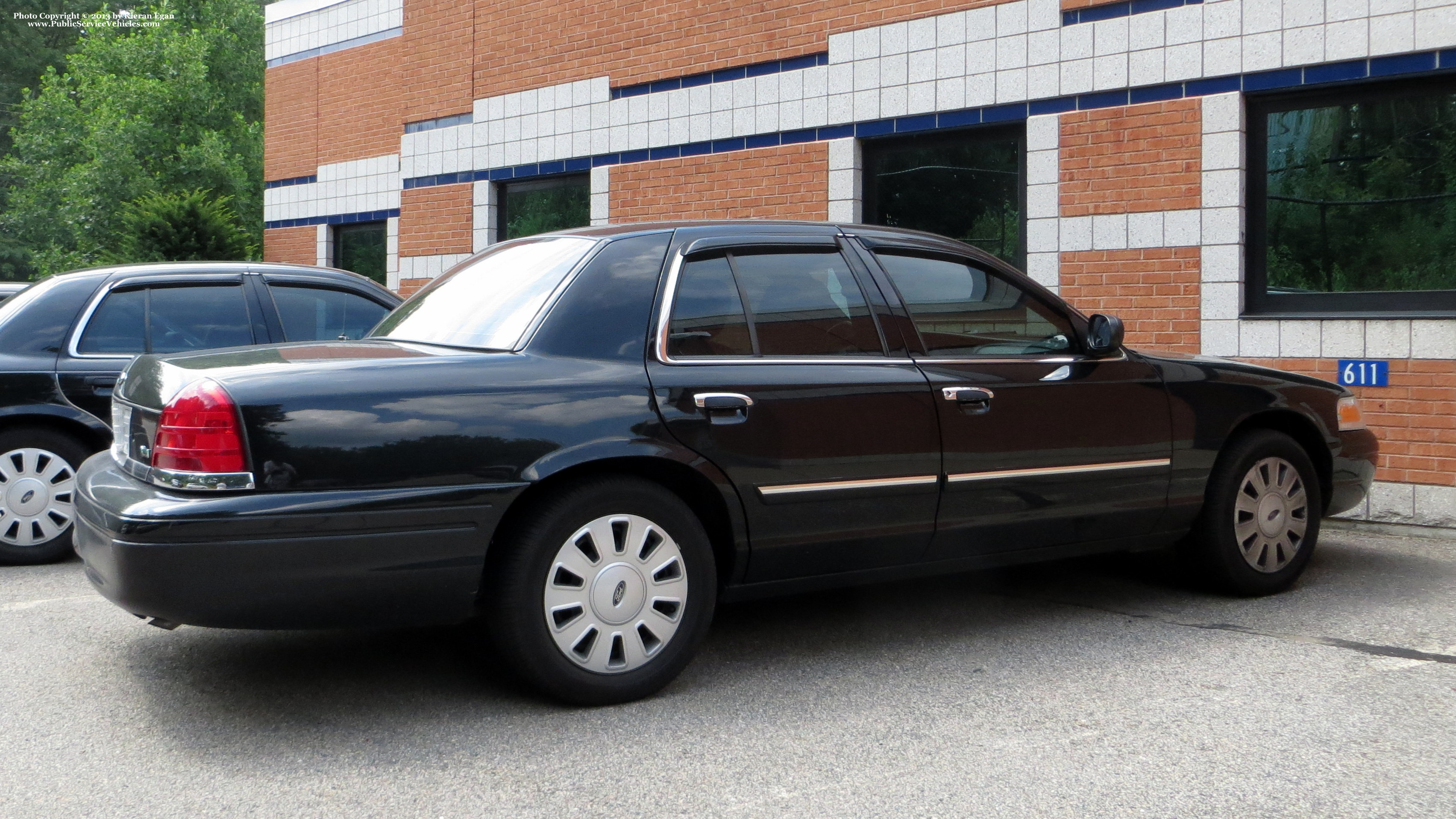 A photo  of Franklin Police
            Cruiser 611, a 2009-2011 Ford Crown Victoria Police Interceptor             taken by Kieran Egan