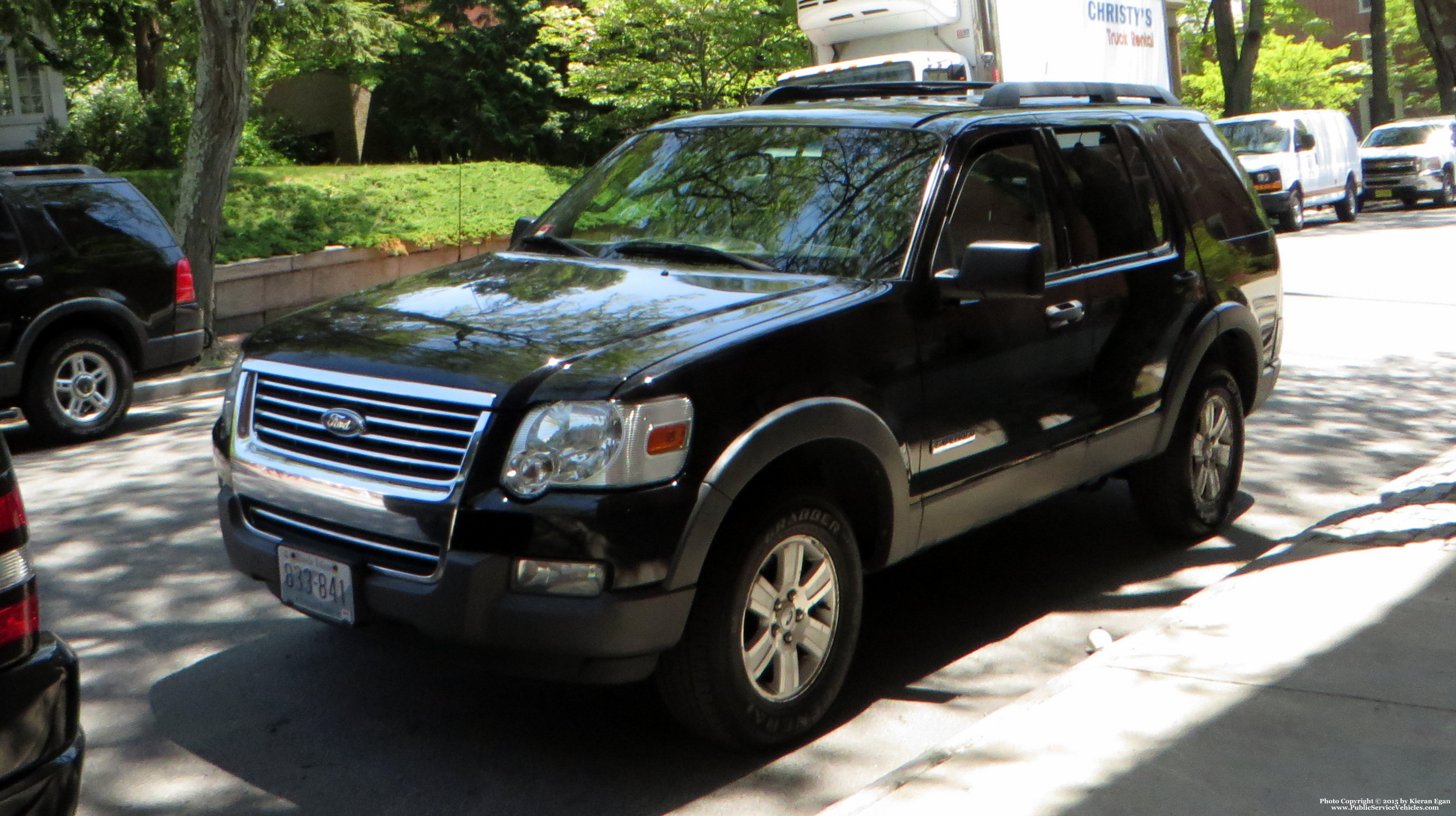 A photo  of Brown University Police
            Unmarked Unit, a 2006 Ford Explorer             taken by Kieran Egan