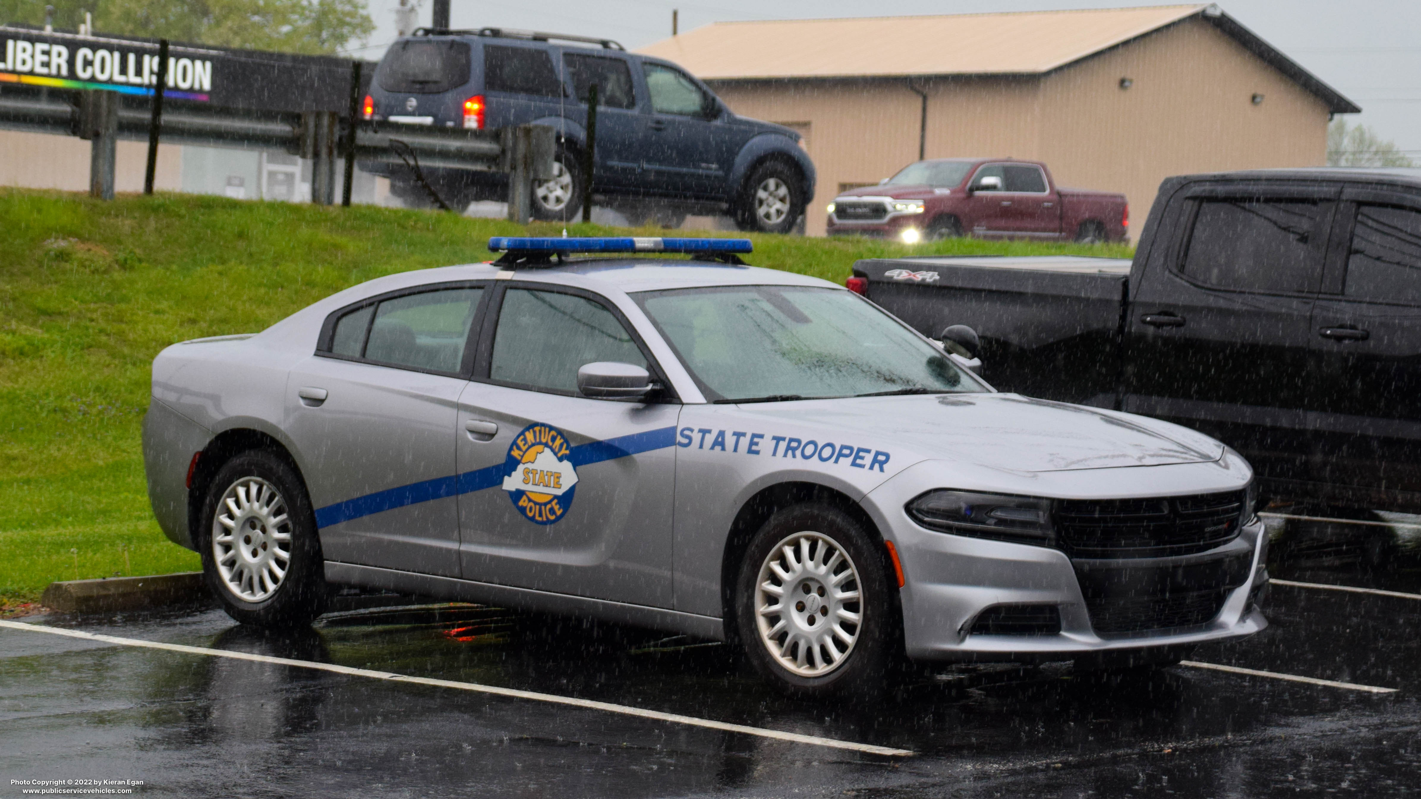 A photo  of Kentucky State Police
            Cruiser 4579, a 2015-2019 Dodge Charger             taken by Kieran Egan
