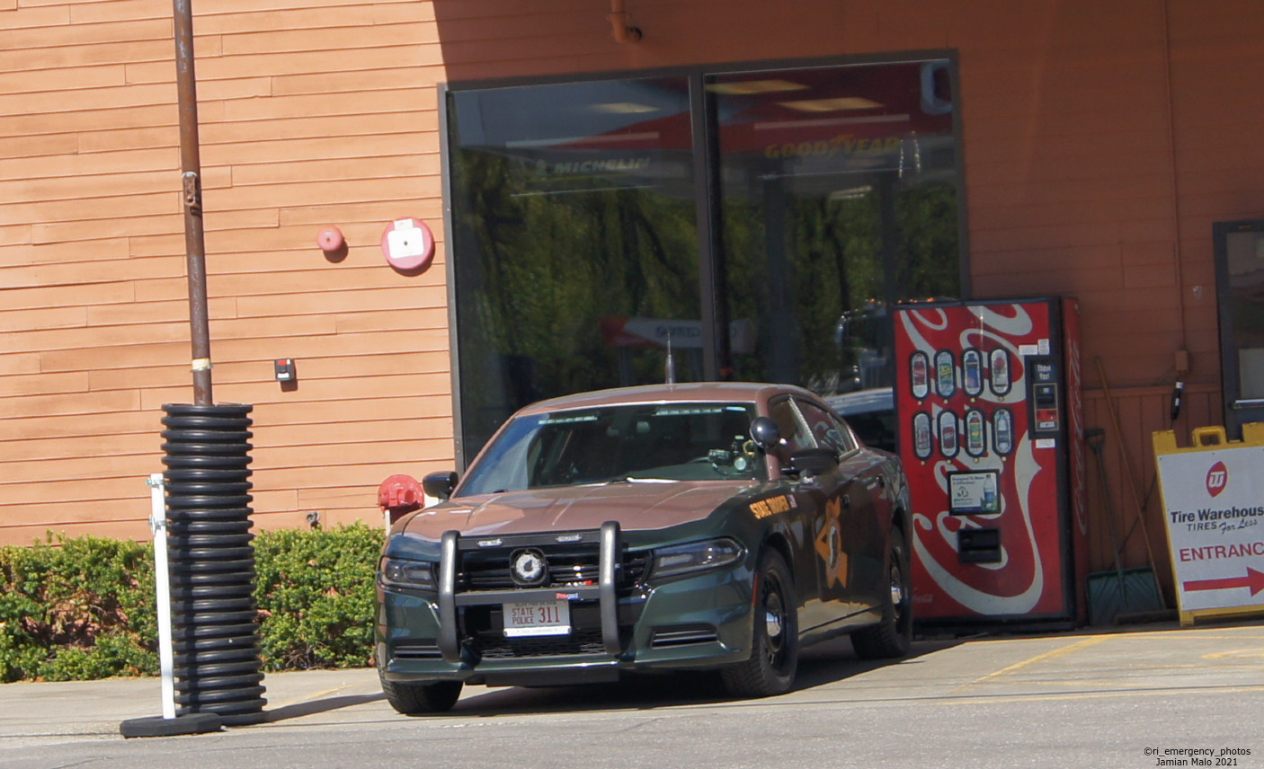 A photo  of New Hampshire State Police
            Cruiser 311, a 2017-2019 Dodge Charger             taken by Jamian Malo