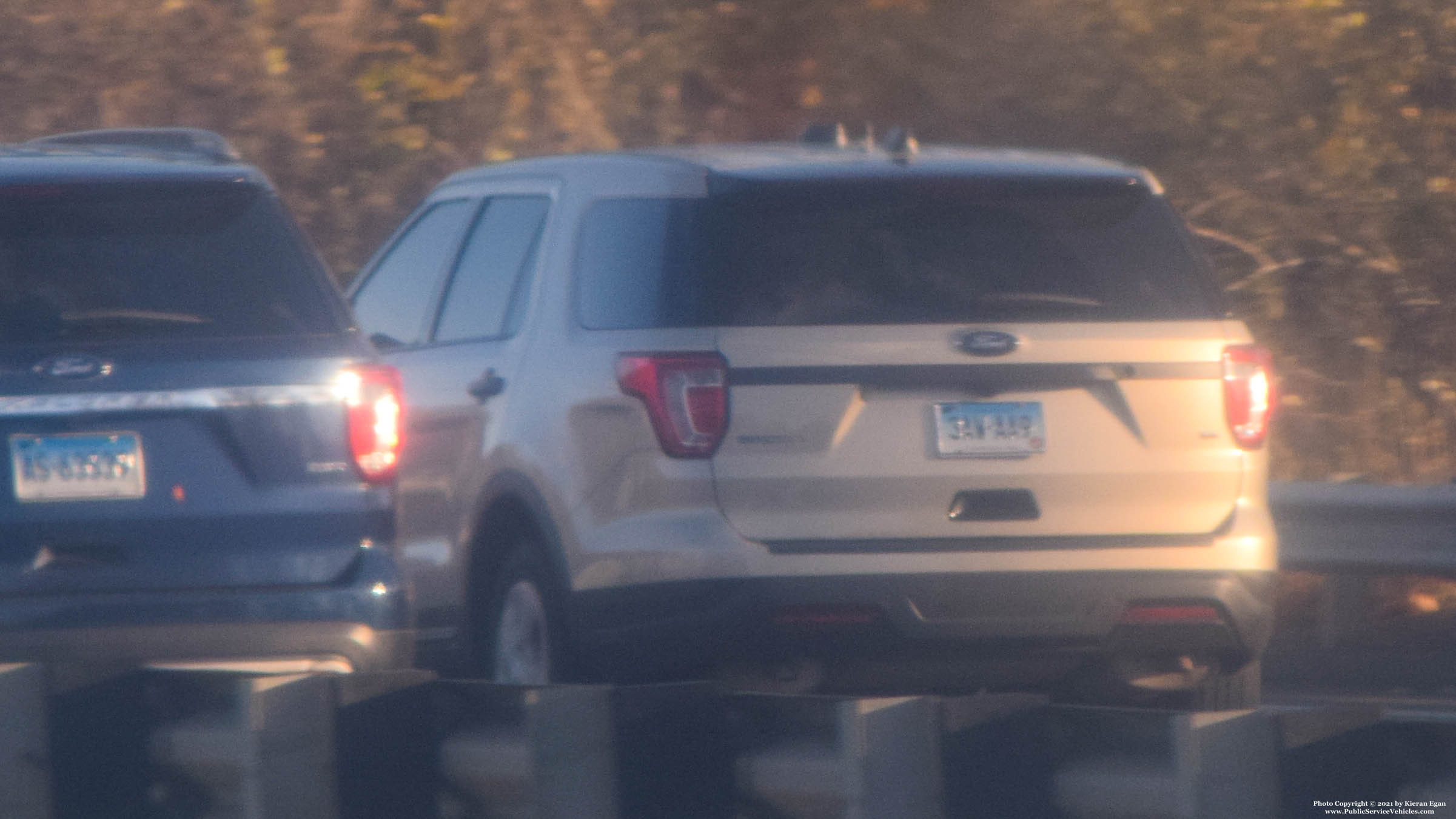 A photo  of Connecticut State Police
            Patrol Unit, a 2016-2019 Ford Police Interceptor Utility             taken by Kieran Egan