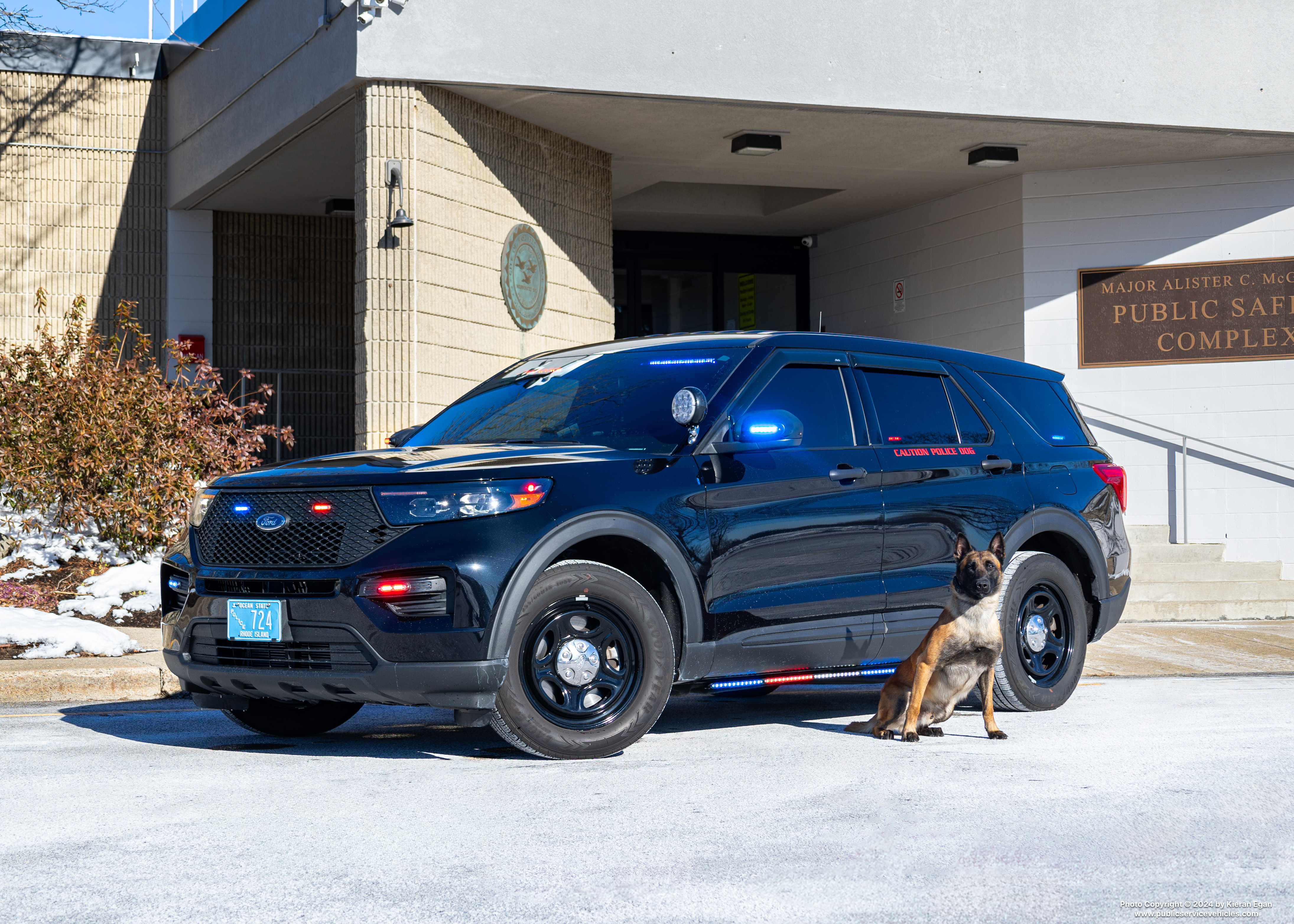 A photo  of East Providence Police
            Car [2]34, a 2021 Ford Police Interceptor Utility             taken by Kieran Egan