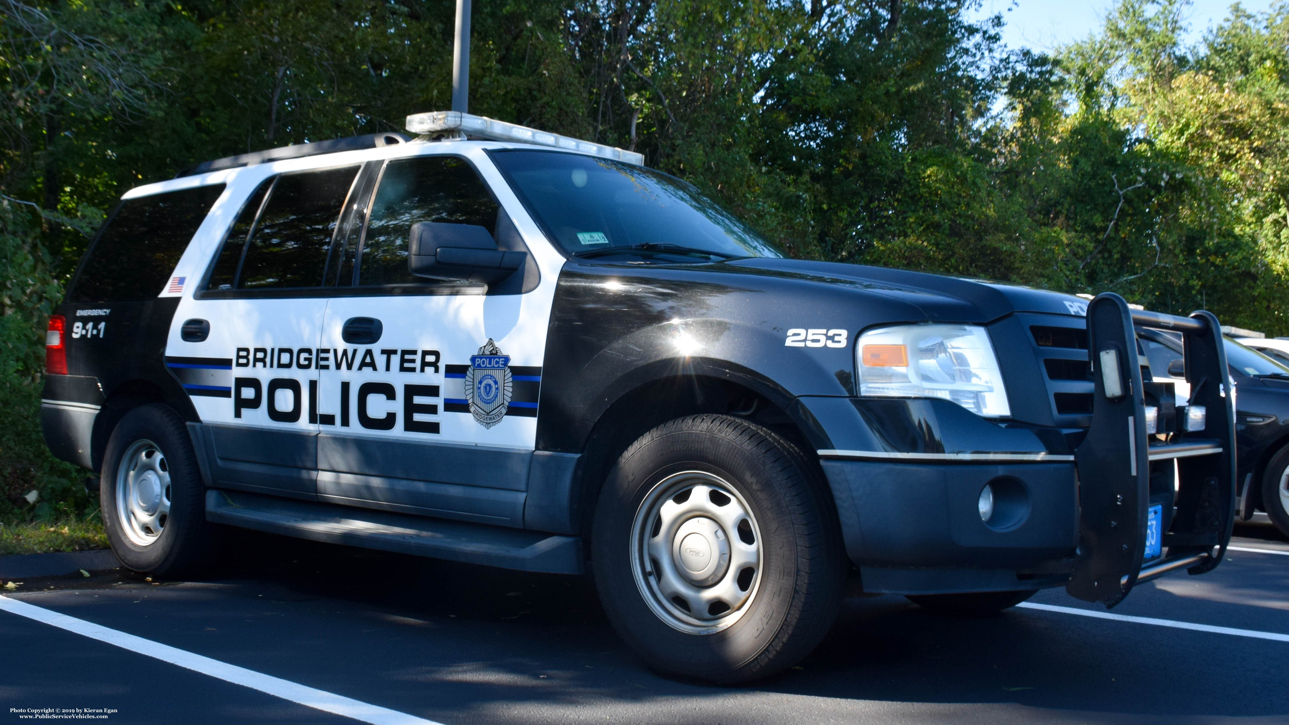A photo  of Bridgewater Police
            Cruiser 253, a 2007-2014 Ford Expedition             taken by Kieran Egan
