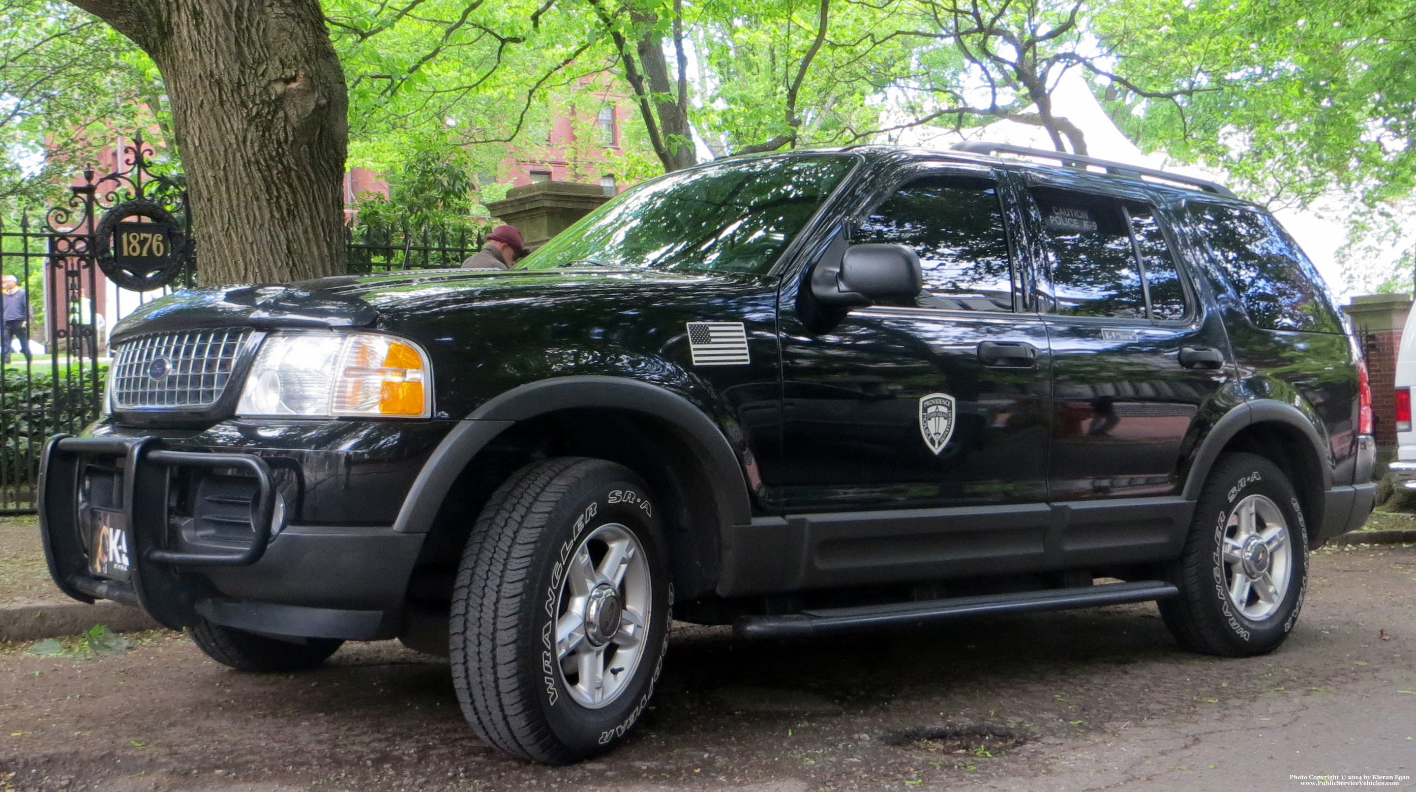 A photo  of Providence Police
            Cruiser 4203, a 2002-2005 Ford Explorer             taken by Kieran Egan