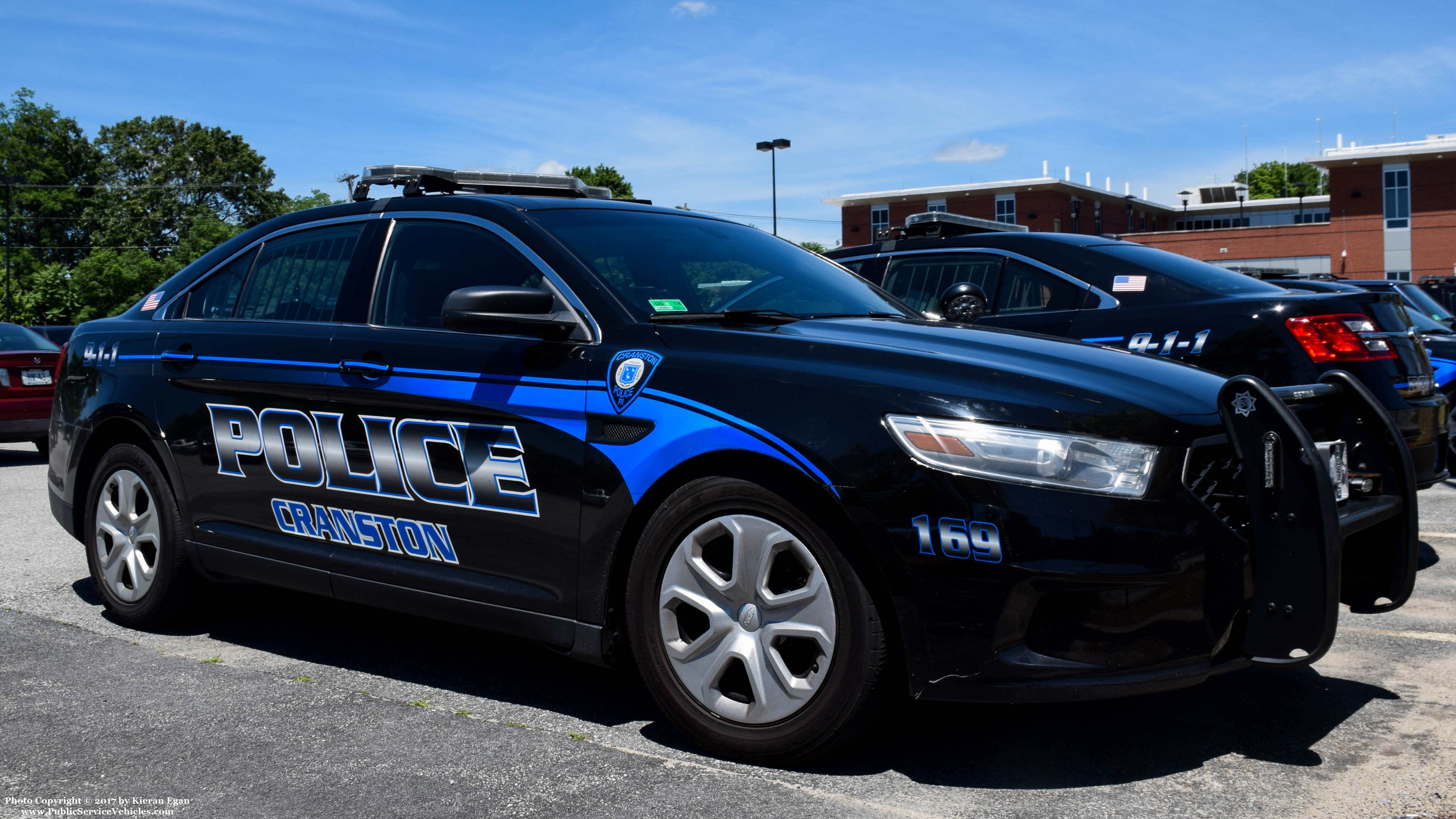 A photo  of Cranston Police
            Cruiser 169, a 2013-2015 Ford Police Interceptor Sedan             taken by Kieran Egan