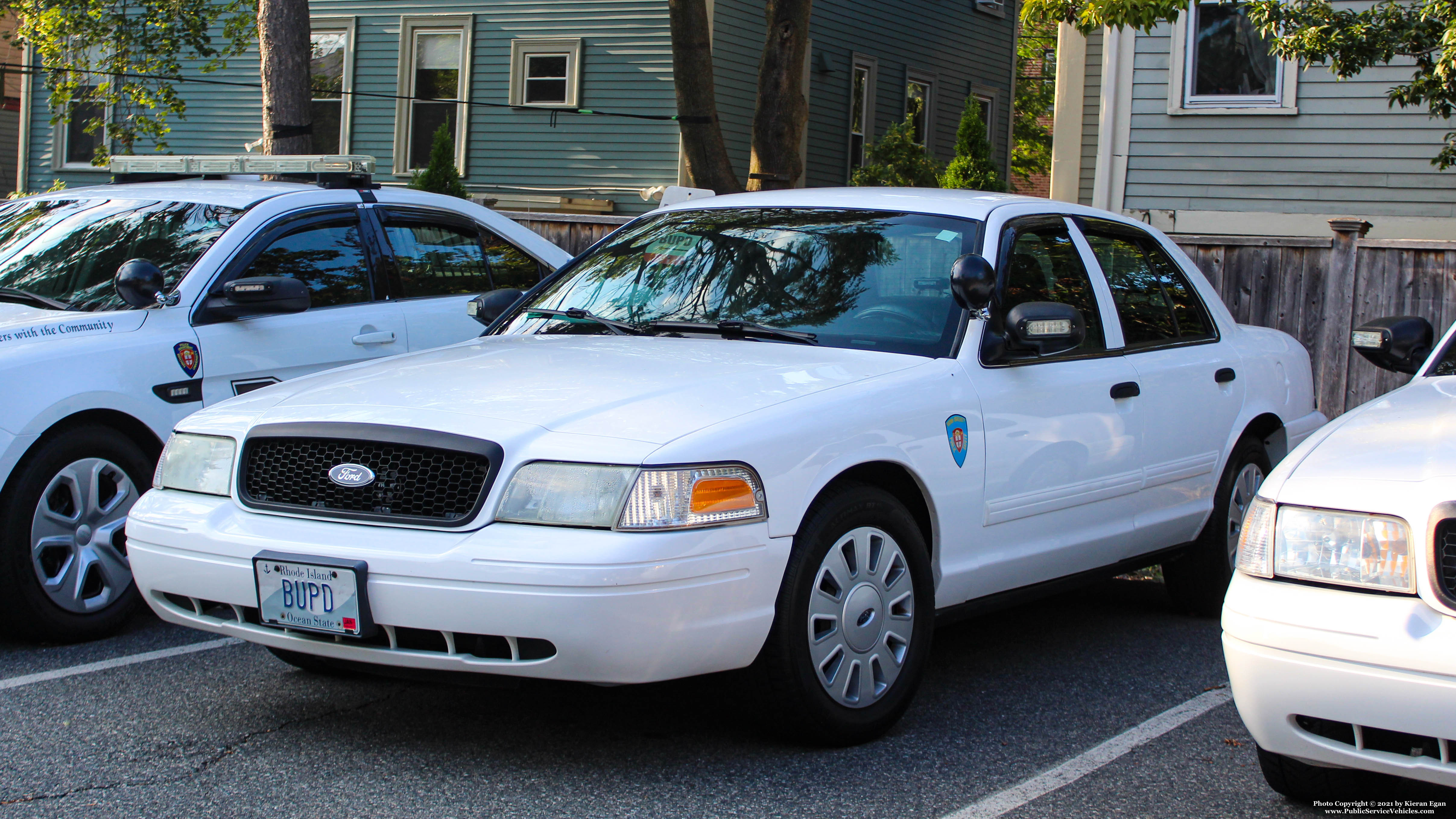 A photo  of Brown University Police
            Technical Support/Security, a 2009 Ford Crown Victoria Police Interceptor             taken by Kieran Egan