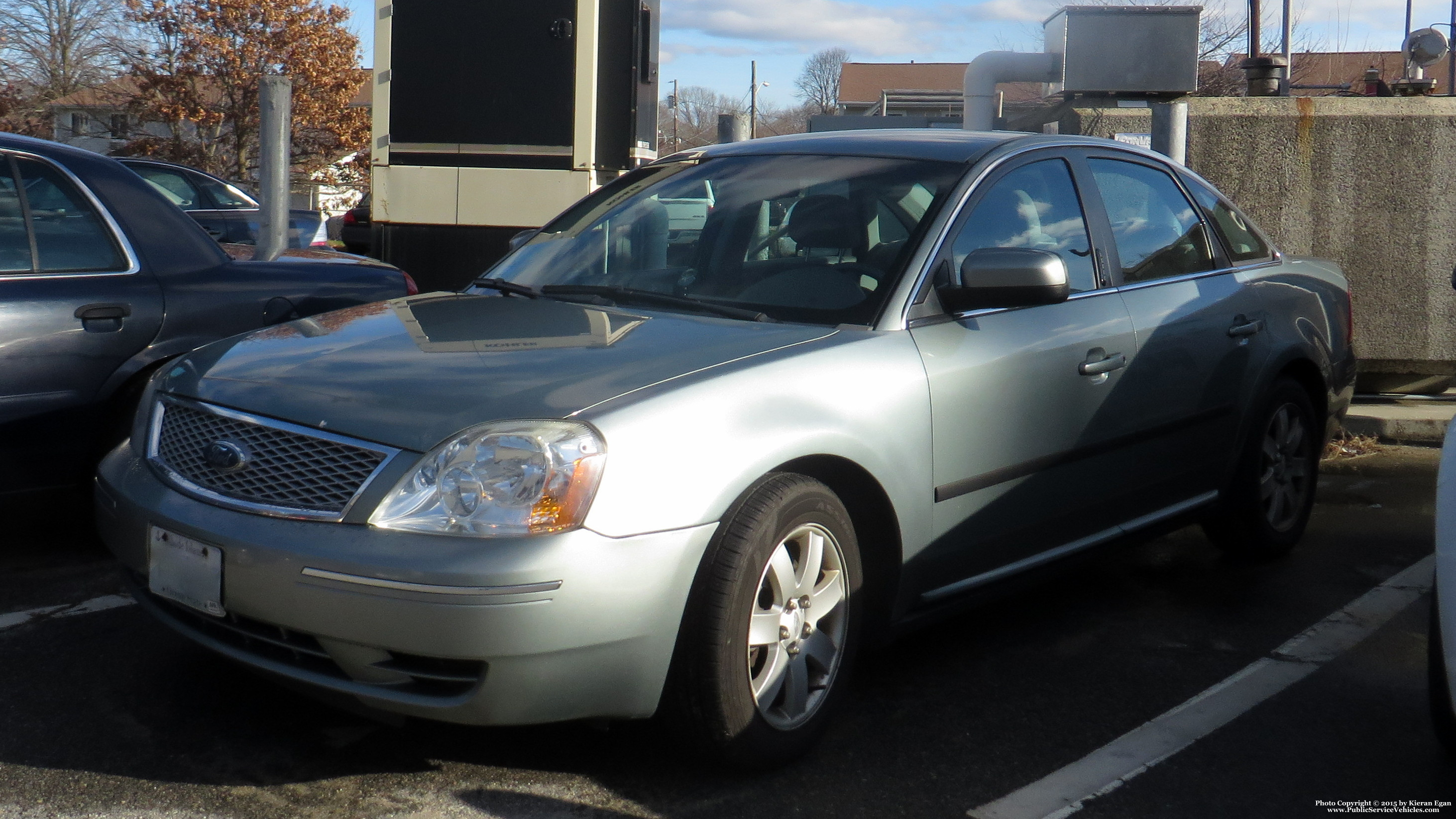 A photo  of North Kingstown Police
            Unmarked Unit, a 2005-2007 Ford Five Hundred             taken by Kieran Egan