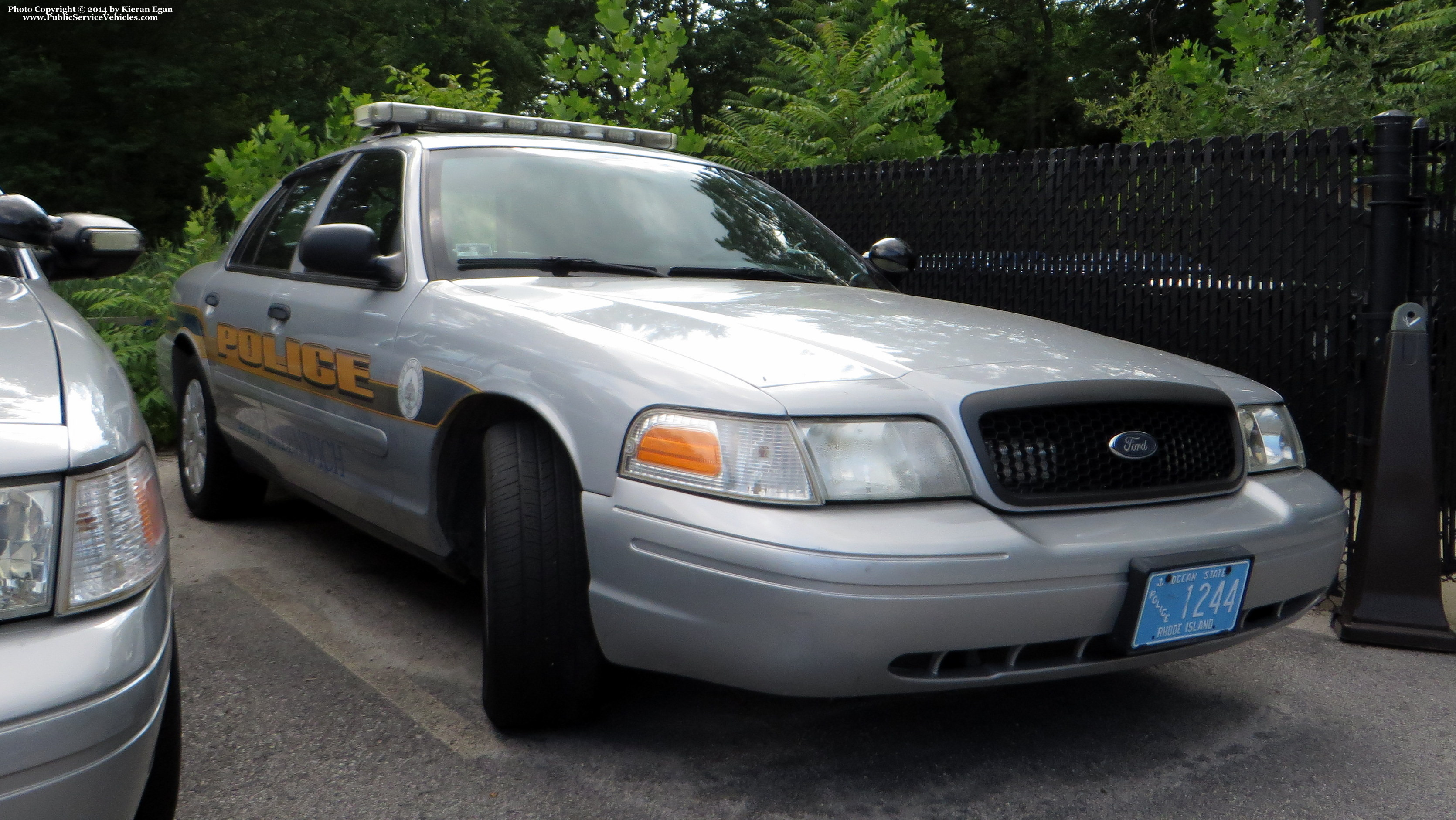 A photo  of East Greenwich Police
            Cruiser 1244, a 2006-2008 Ford Crown Victoria Police Interceptor/2006-2008 Ford Crown Victoria Police Interceptor             taken by Kieran Egan