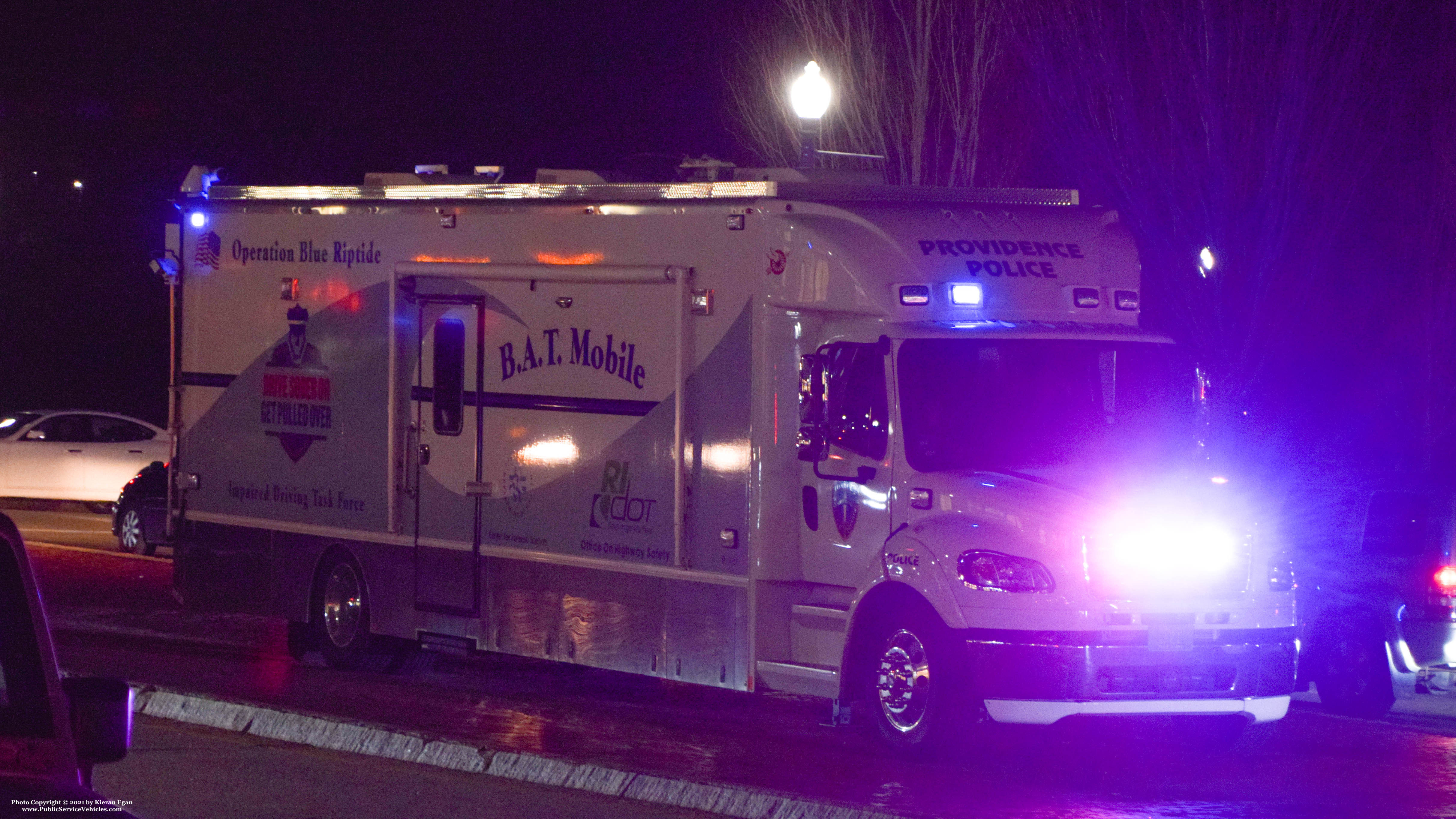 A photo  of Providence Police
            Unit 21, a 2017 Freightliner /2017 Freightliner              taken by Kieran Egan