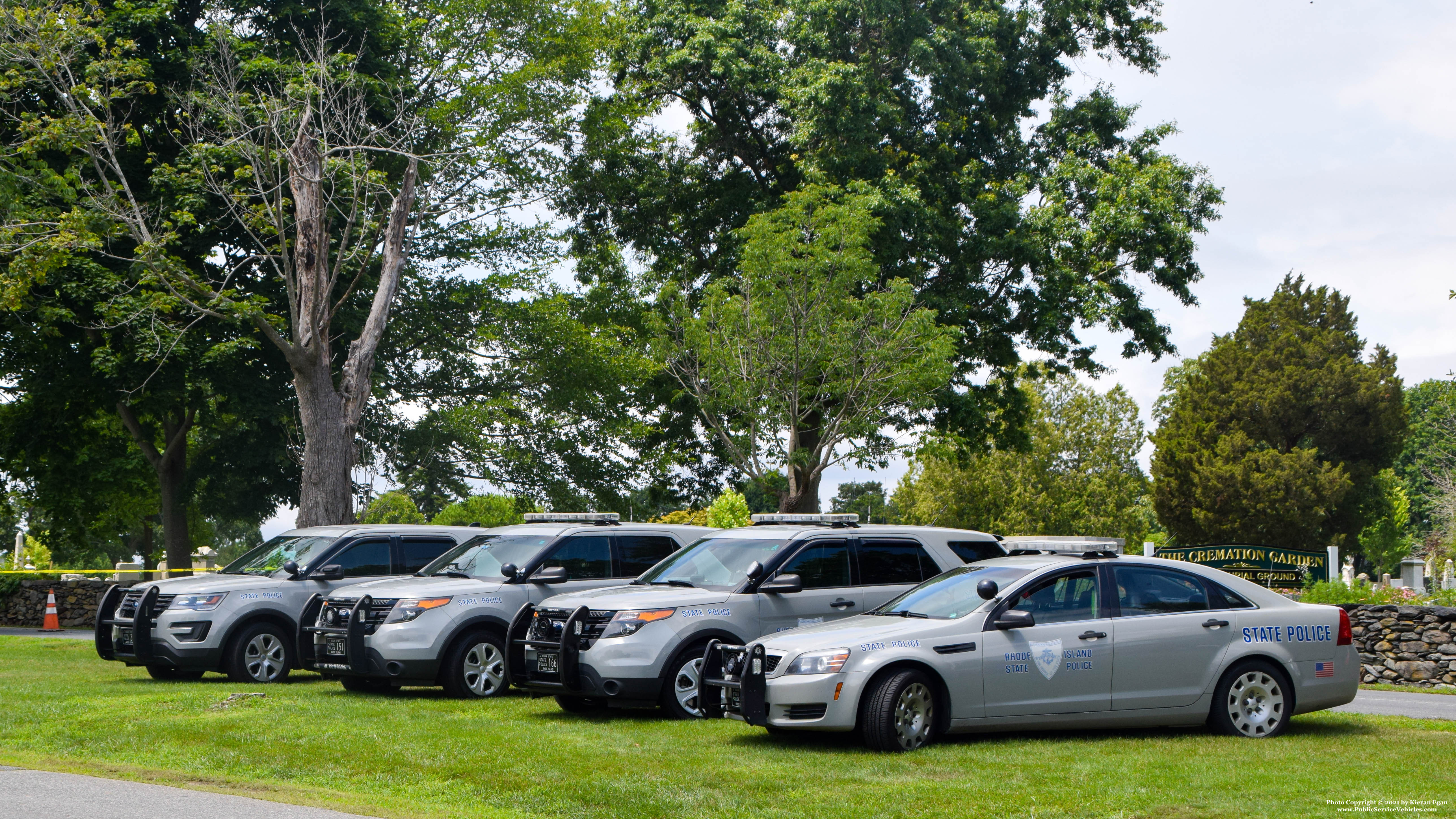 A photo  of Rhode Island State Police
            Cruiser 20, a 2017 Ford Police Interceptor Utility             taken by Kieran Egan