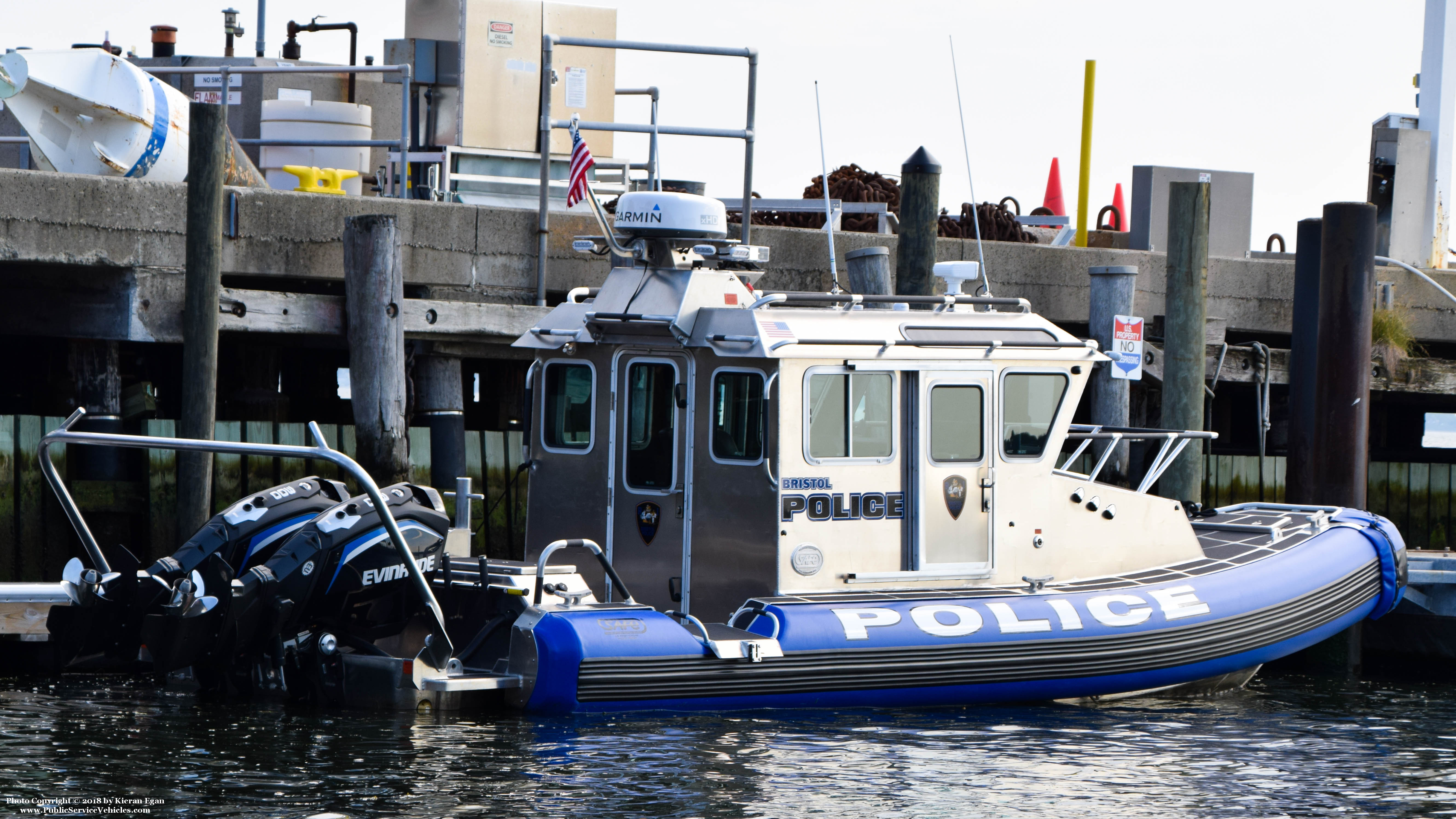 A photo  of Bristol Police
            Marine Unit, a 2018 SAFE Boats International             taken by Kieran Egan